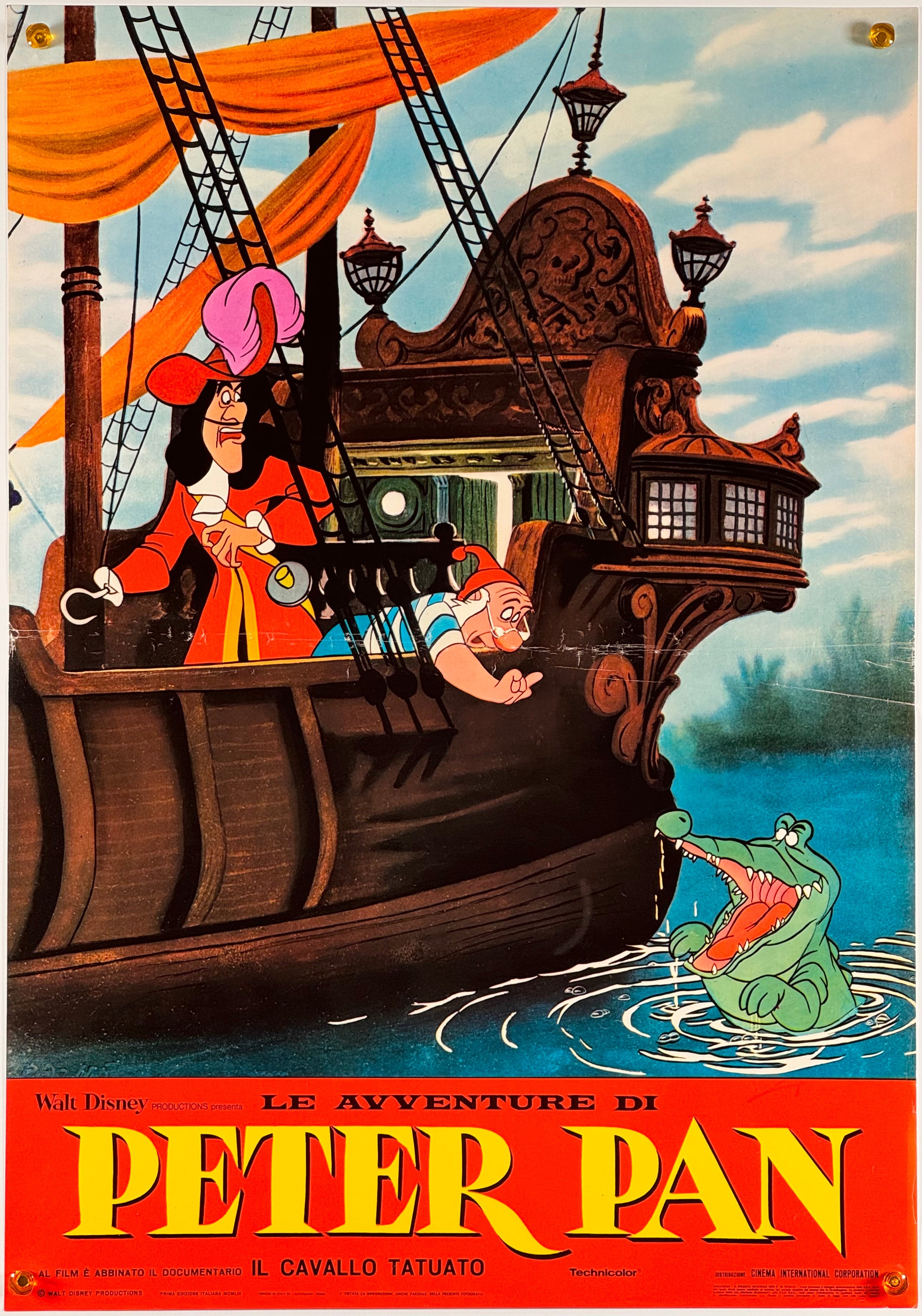 ピーター・パン』 海外アニメ イタリア - 海外版映画ポスター専門店