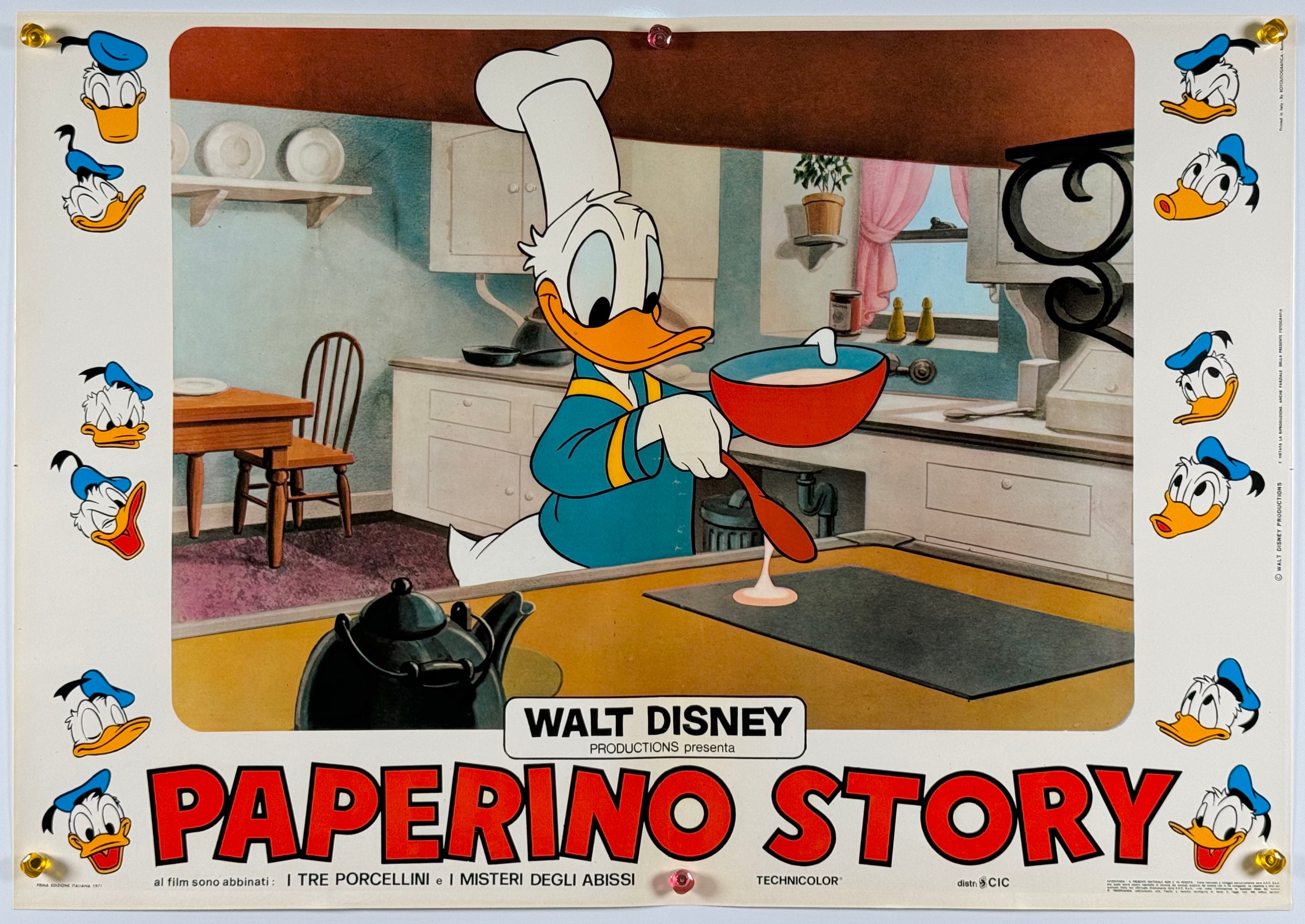 ウォルト・ディズニー Donald Duck Story』 海外アニメ イタリア