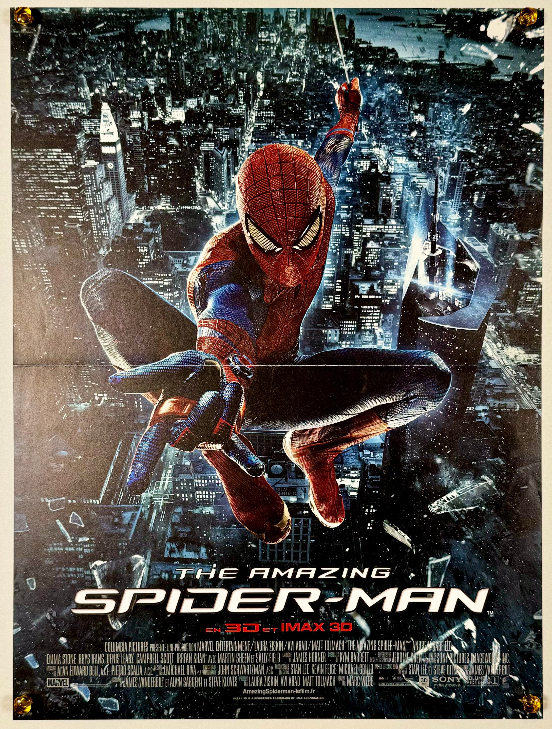 アメイジング・スパイダーマン』 洋画 フランス - 海外版映画ポスター