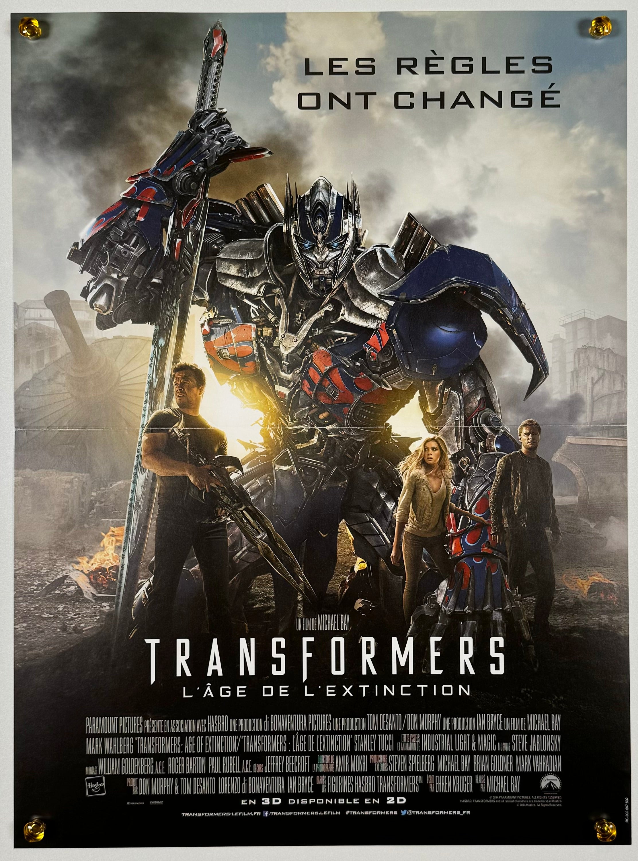 トランスフォーマー/ロストエイジ』 洋画 フランス - 海外版映画