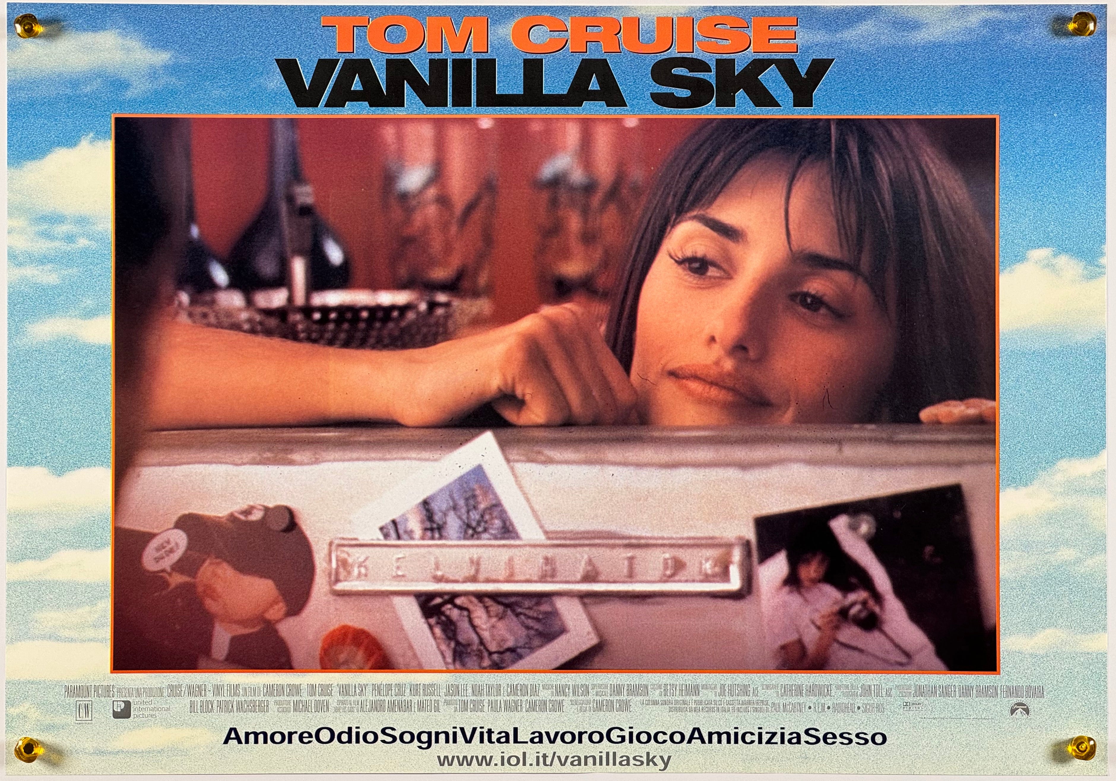 バニラ・スカイ』 洋画 イタリア - 海外版映画ポスター専門店 - – Fine 