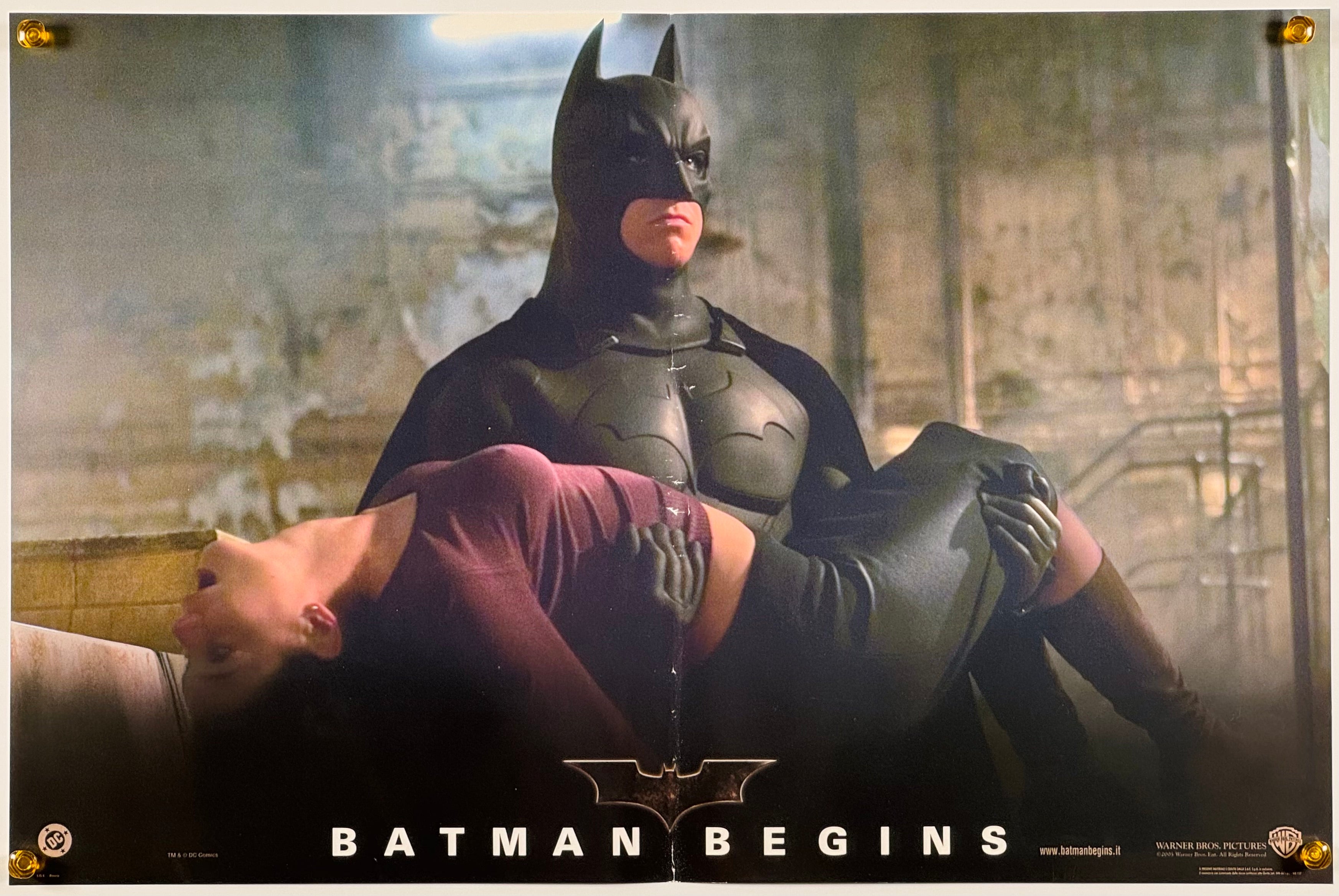 バットマン ビギンズ』 洋画 イタリア - 海外版映画ポスター専門店 
