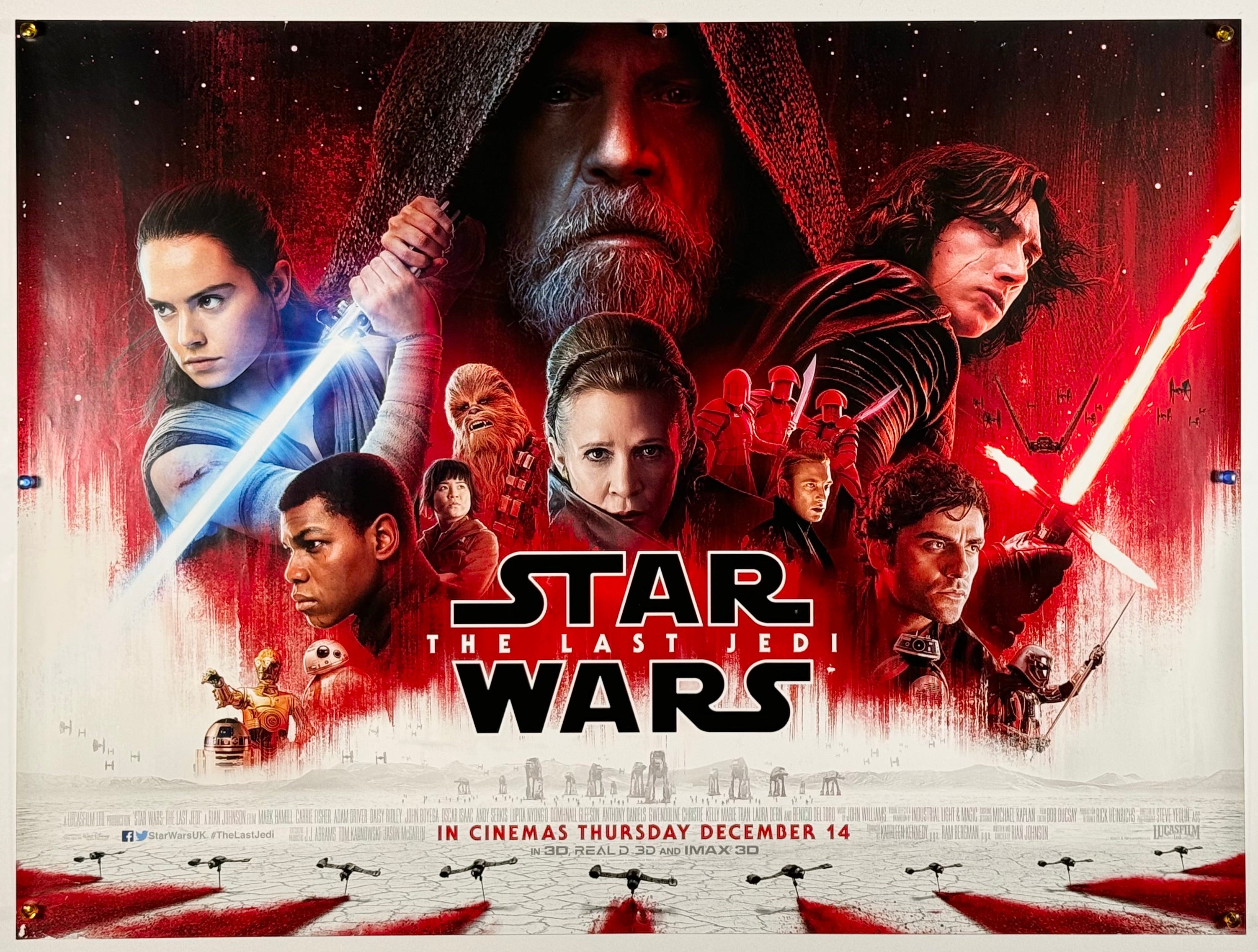 スター・ウォーズ/最後のジェダイ』 洋画 イギリス - 海外版映画