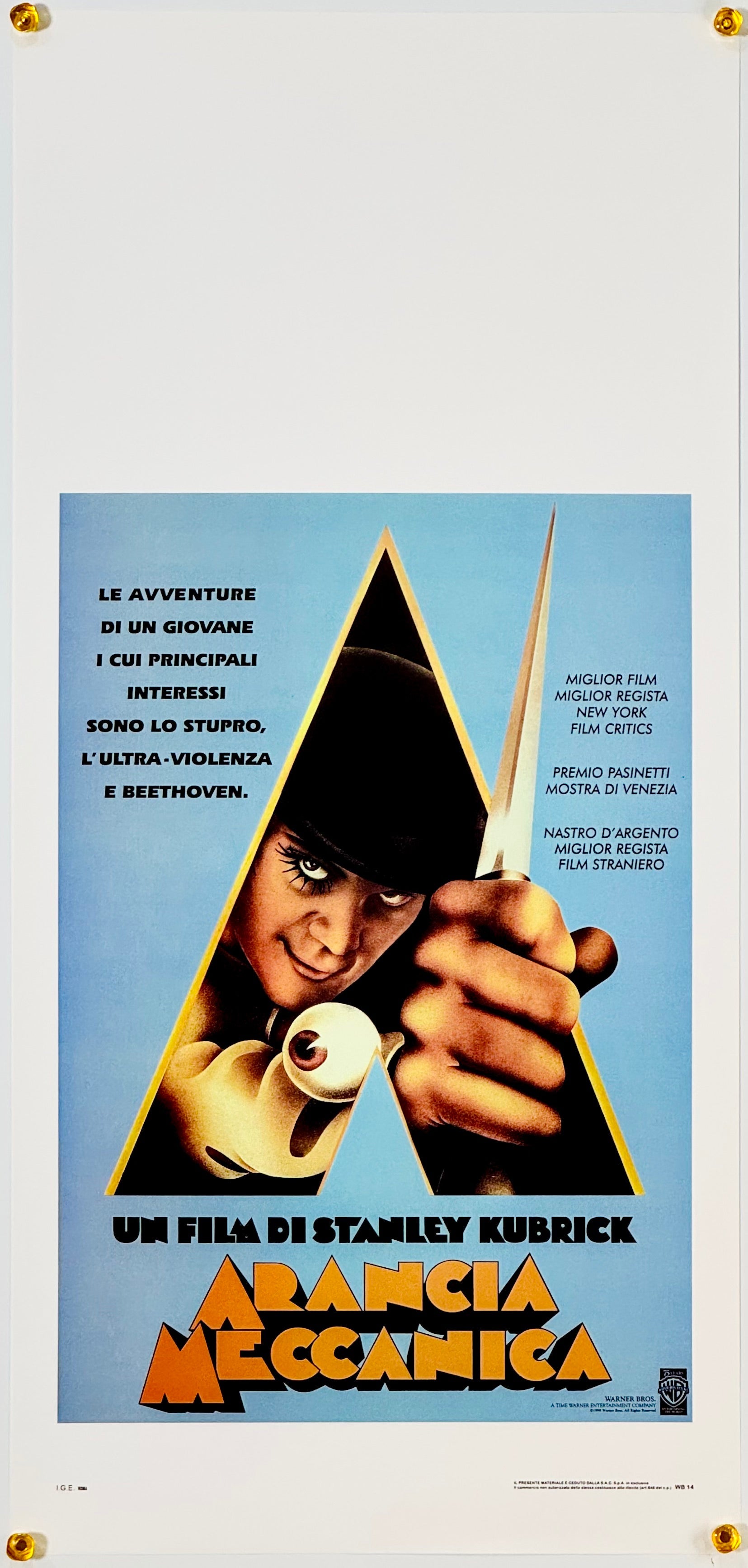 時計じかけのオレンジ』 洋画 イタリア - 海外版映画ポスター専門店