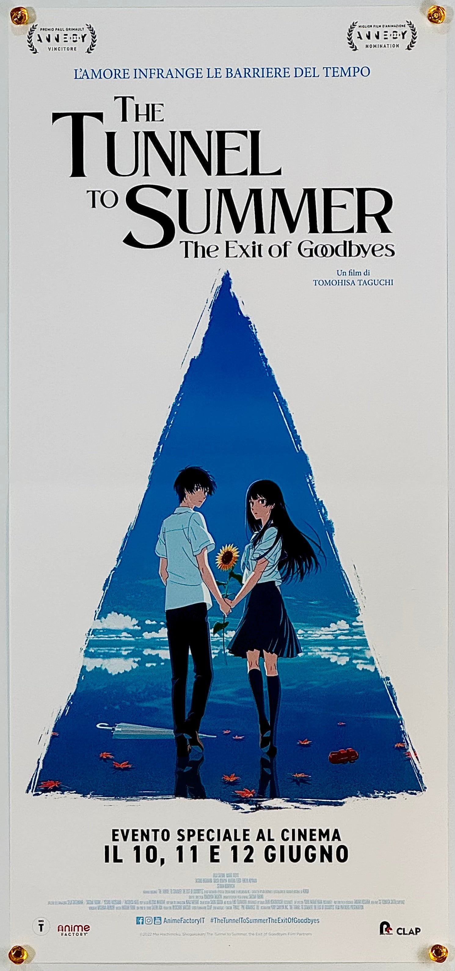 夏へのトンネル、さよならの出口』 国内アニメ イタリア - 海外版映画