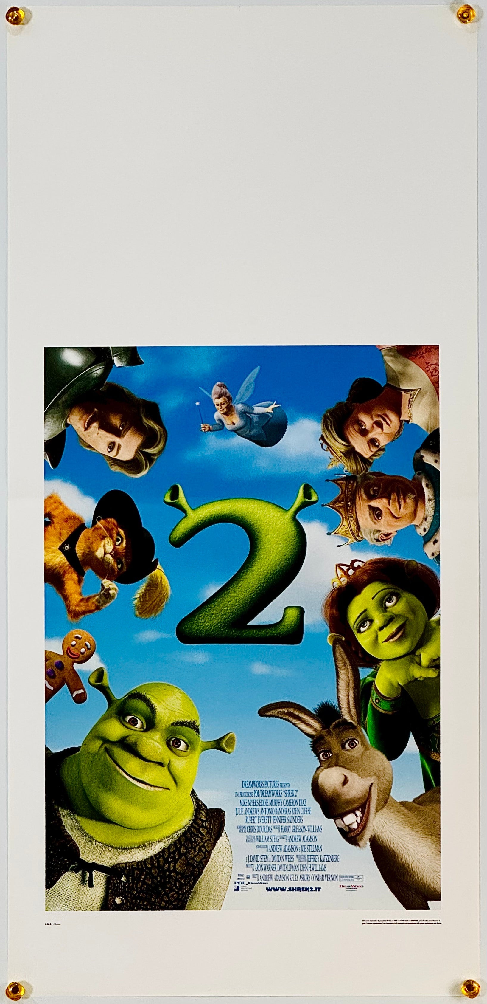 シュレック2』 海外アニメ イタリア - 海外版映画ポスター専門店