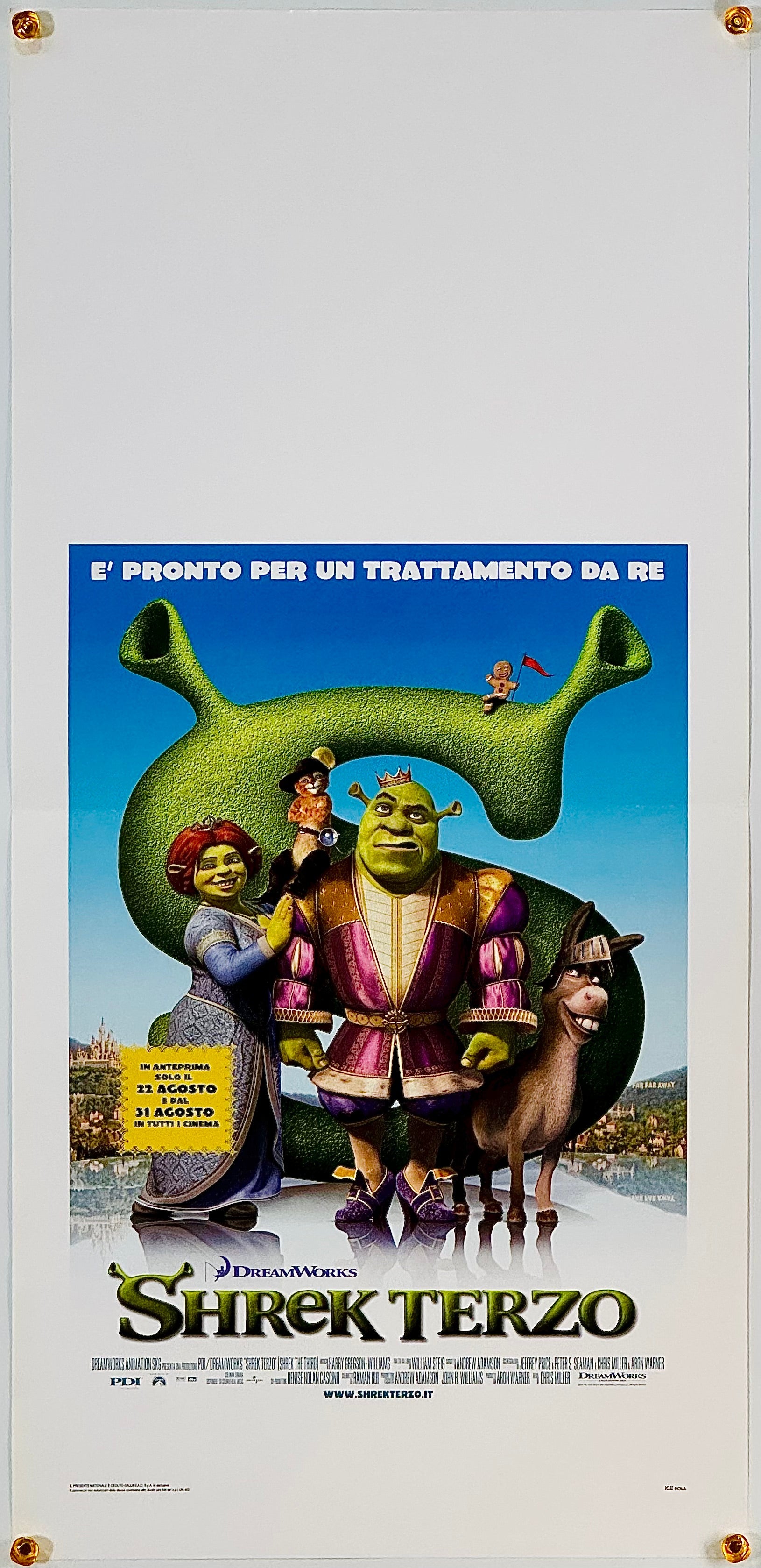 シュレック3』 海外アニメ イタリア - 海外版映画ポスター専門店