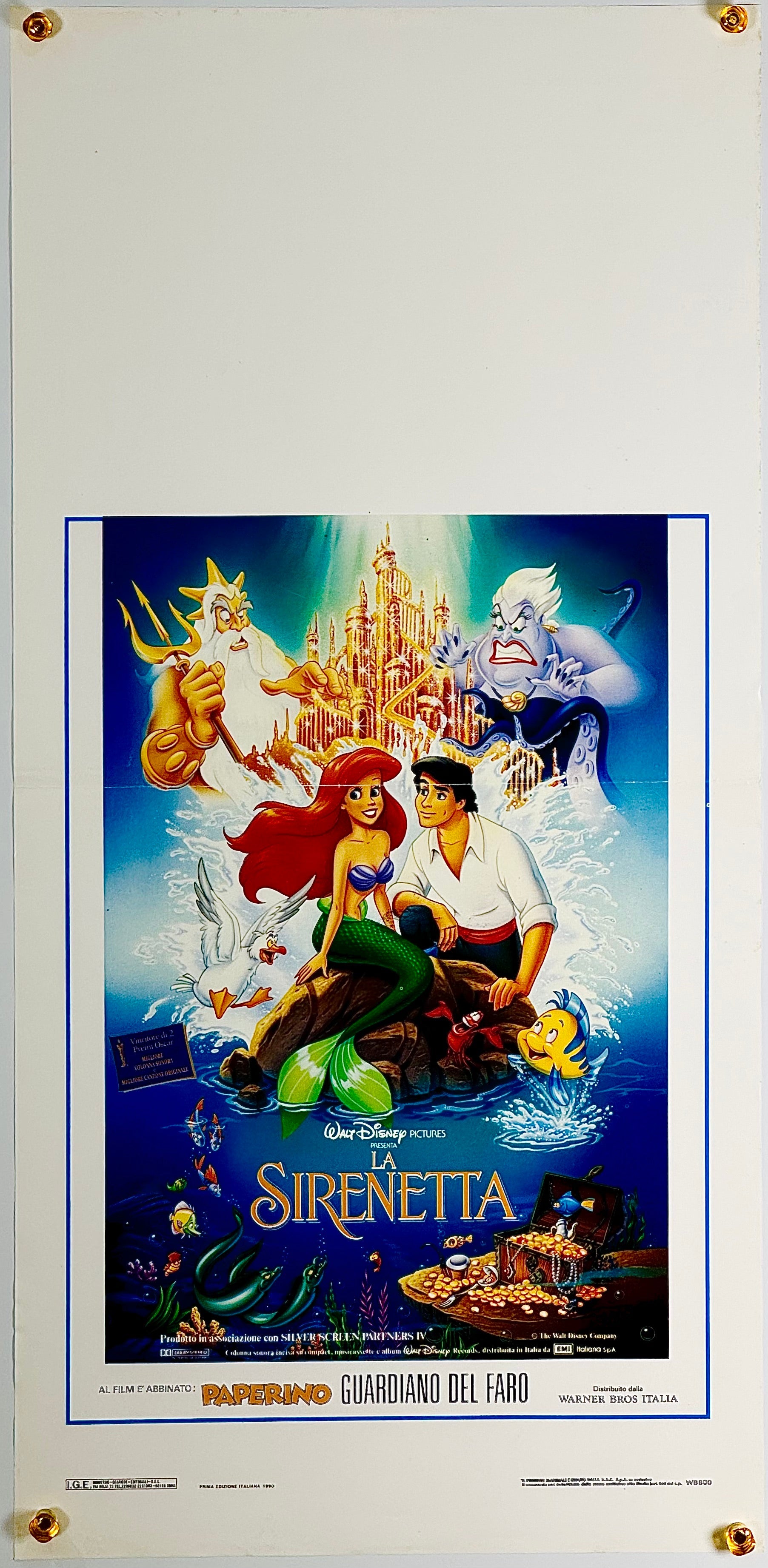 リトル・マーメイド』 海外アニメ イタリア - 海外版映画ポスター専門
