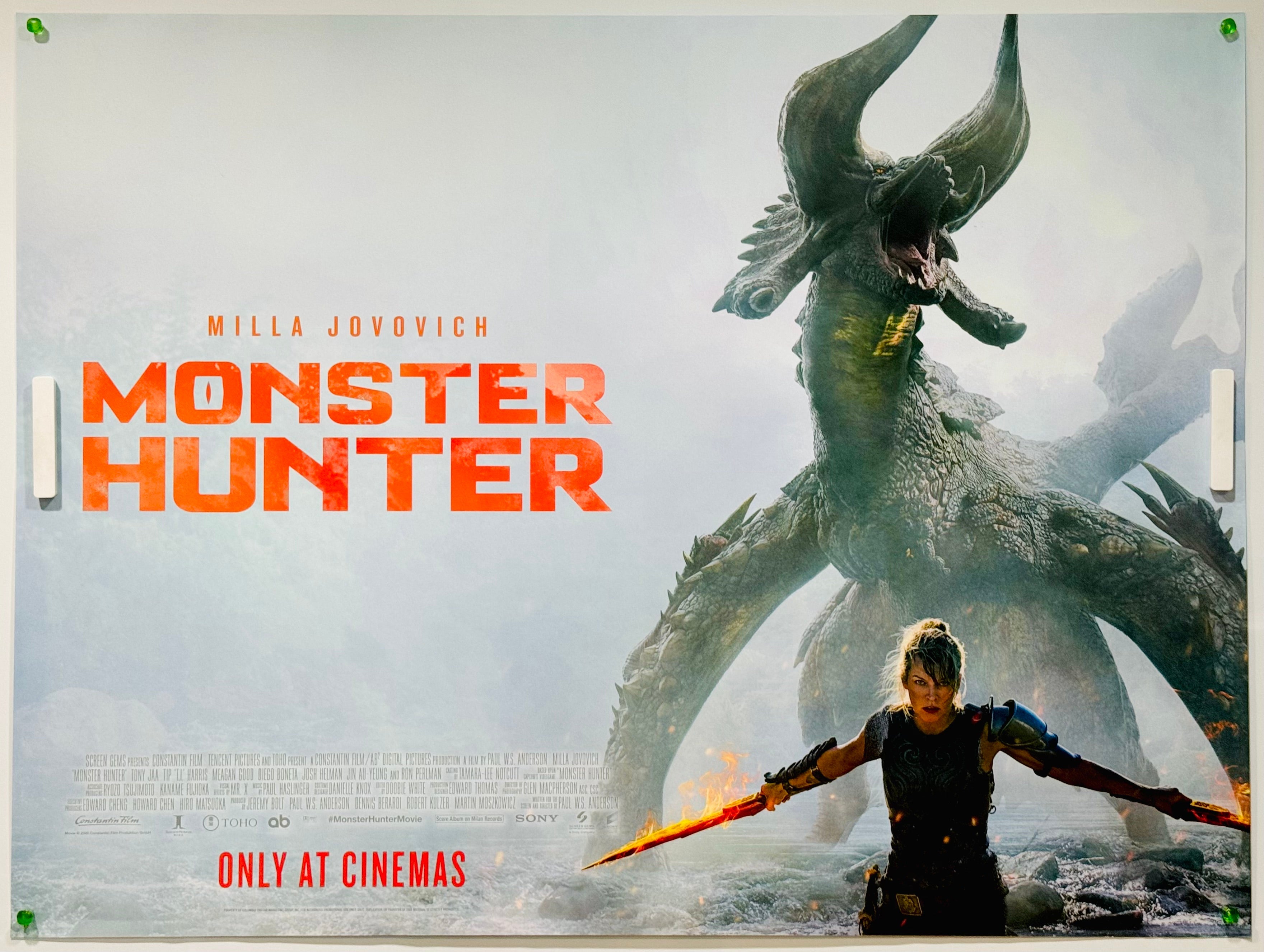 モンスターハンター』 洋画 イギリス - 海外版映画ポスター専門店