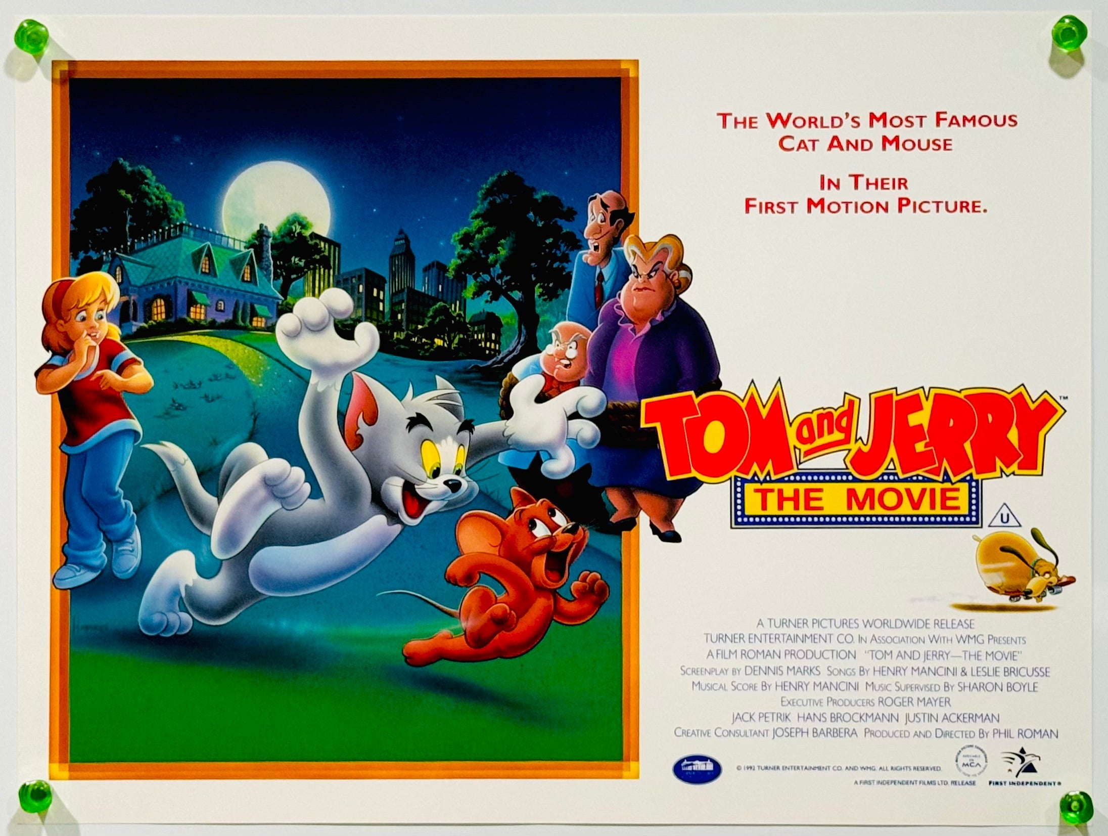 トムとジェリーの大冒険』 海外アニメ イギリス - 海外版映画ポスター 