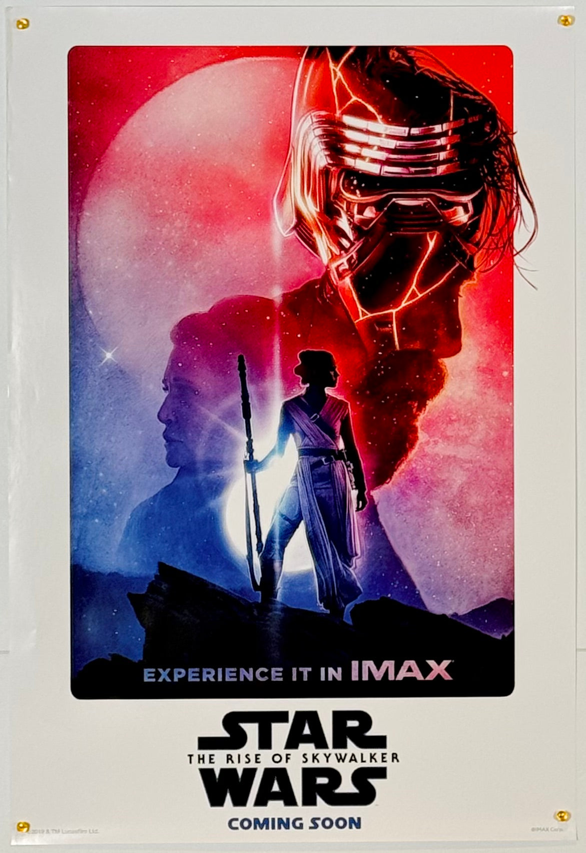 US版宣伝用映画ポスター　スターウォーズ　スカイウォーカーの夜明け　両面印刷 スター・ウォーズ/スカイウォーカーの夜明け』 洋画 アメリカ - 海外版