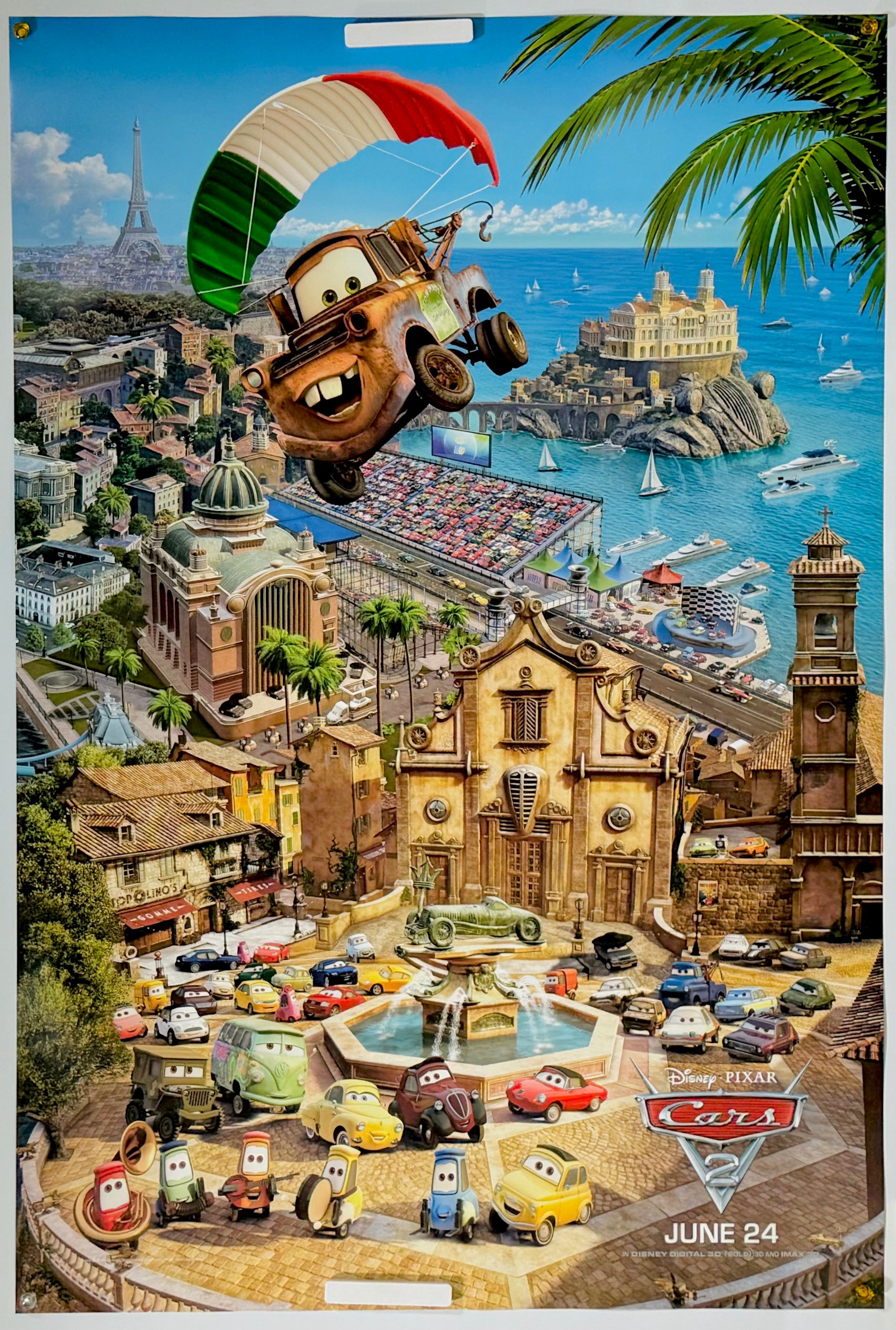 カーズ2』 海外アニメ アメリカ - 海外版映画ポスター専門店 - – Fine