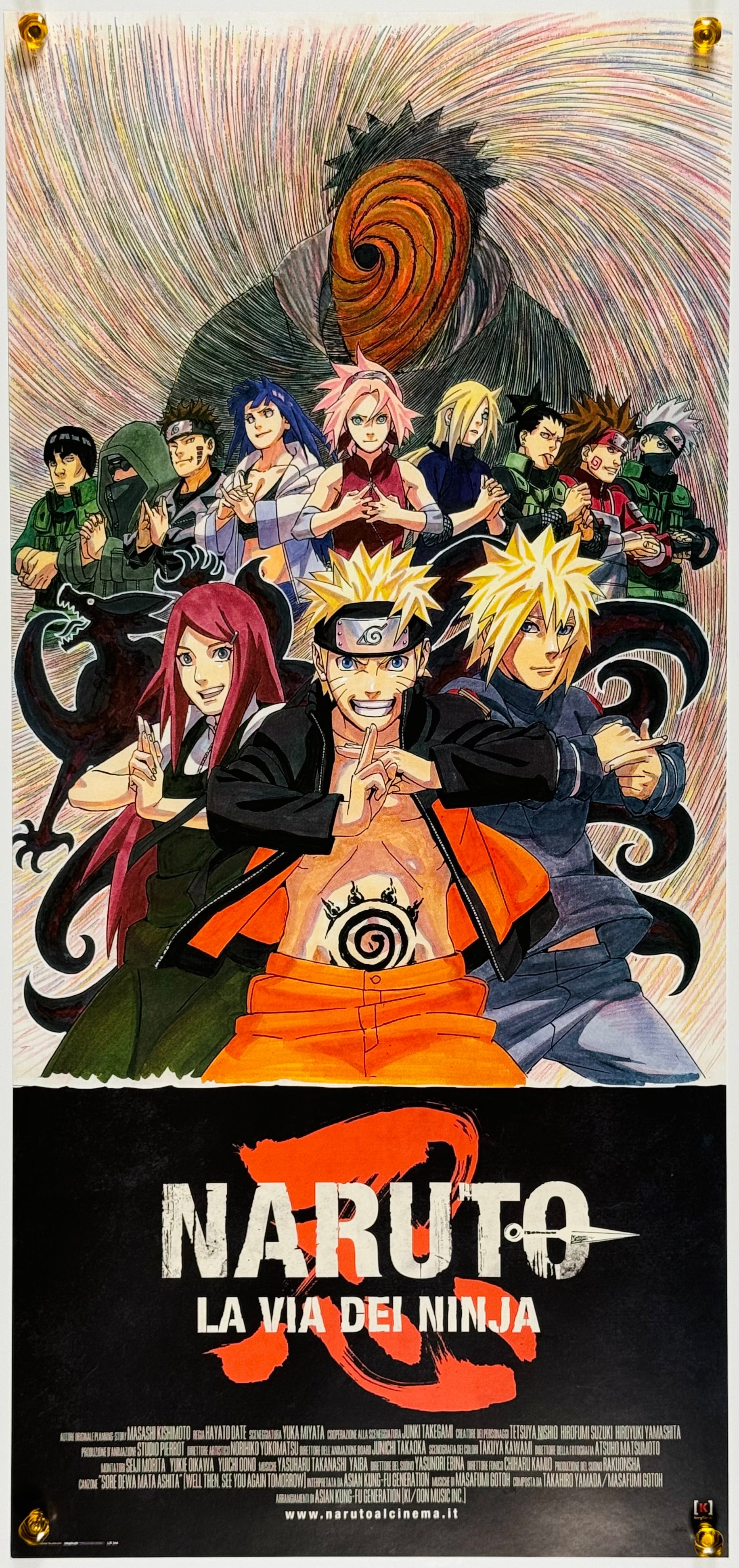 ROAD TO NINJA -NARUTO THE MOVIE-』 国内アニメ イタリア - 海外版