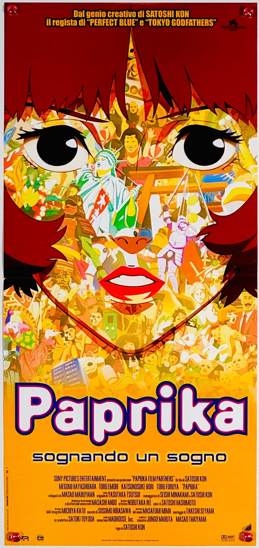 パプリカ』 国内アニメ イタリア - 海外版映画ポスター専門店 - – Fine