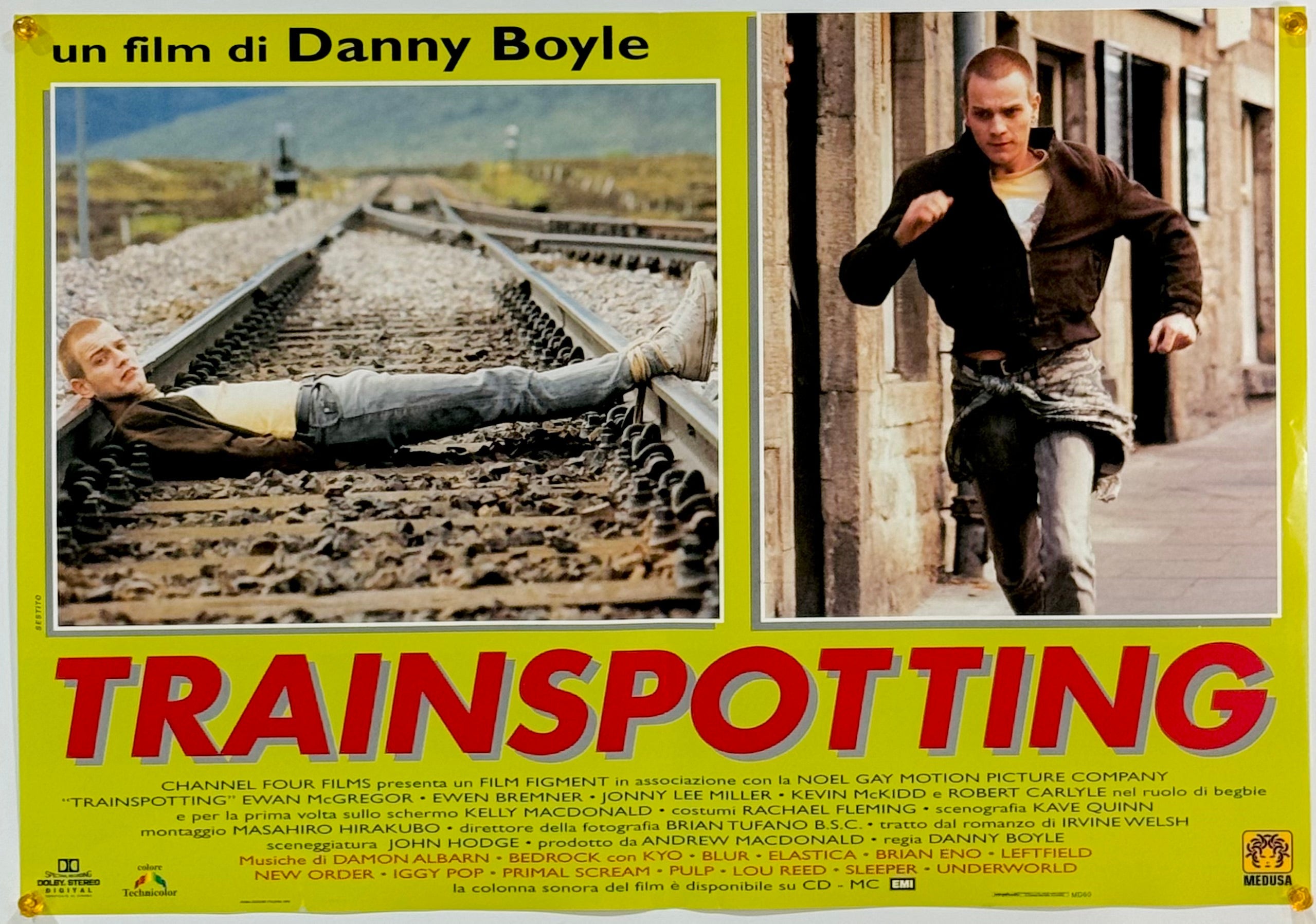 【未開封】トレインスポッティング　映画ポスター　海外版 トレインスポッティング』 洋画 イタリア - 海外版映画ポスター専門店