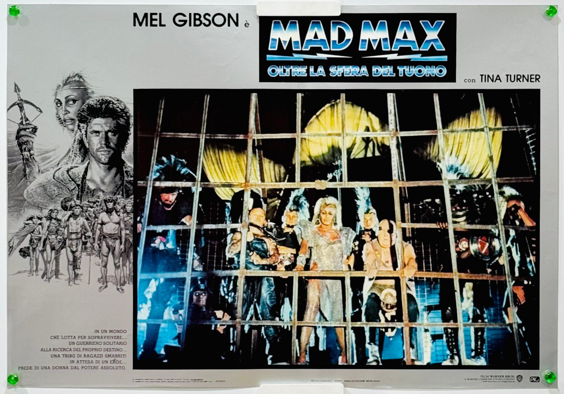 マッドマックス サンダードーム』 洋画 イタリア - 海外版映画ポスター