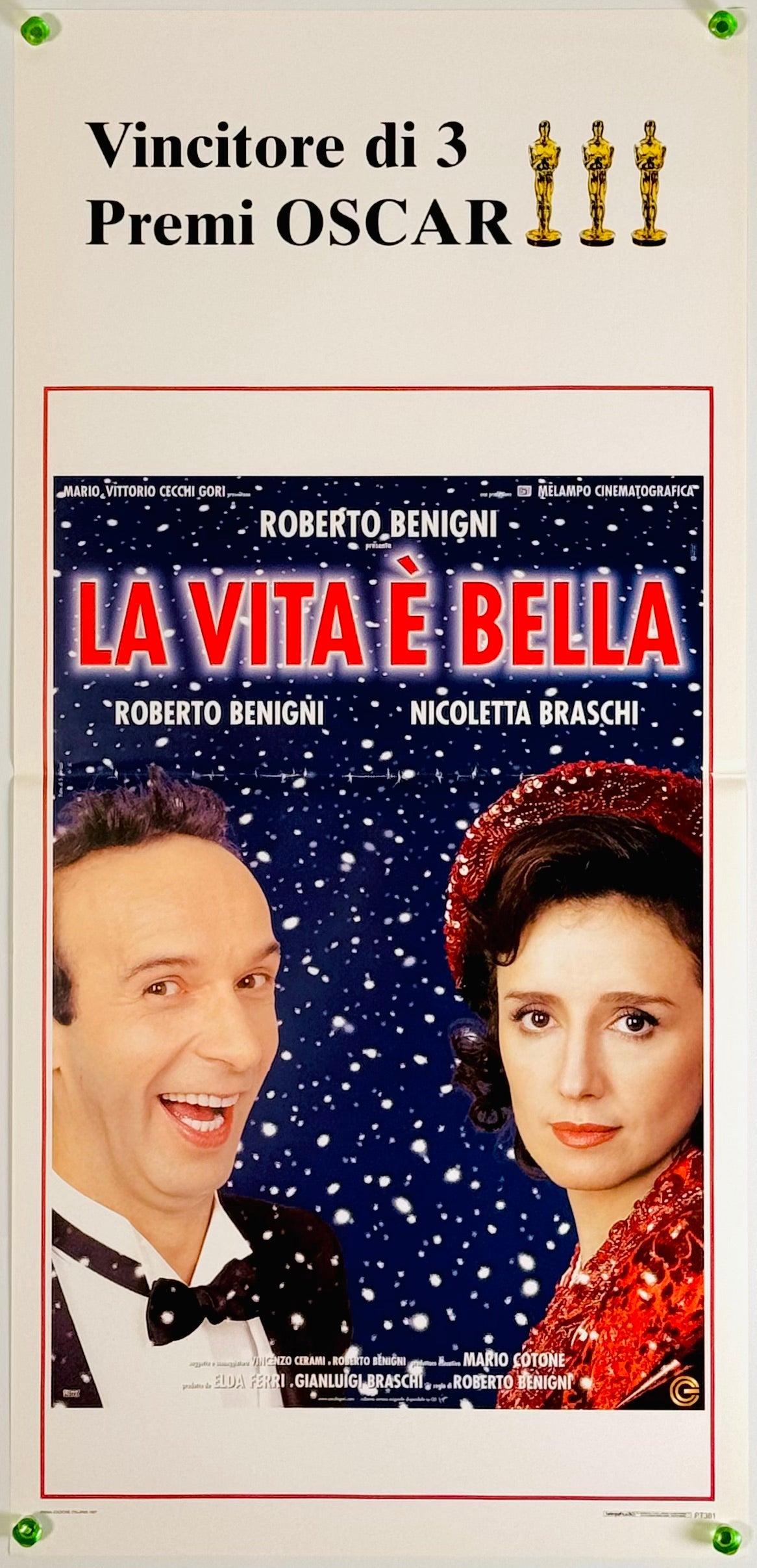 ライフ・イズ・ビューティフル』 洋画 イタリア - 海外版映画ポスター