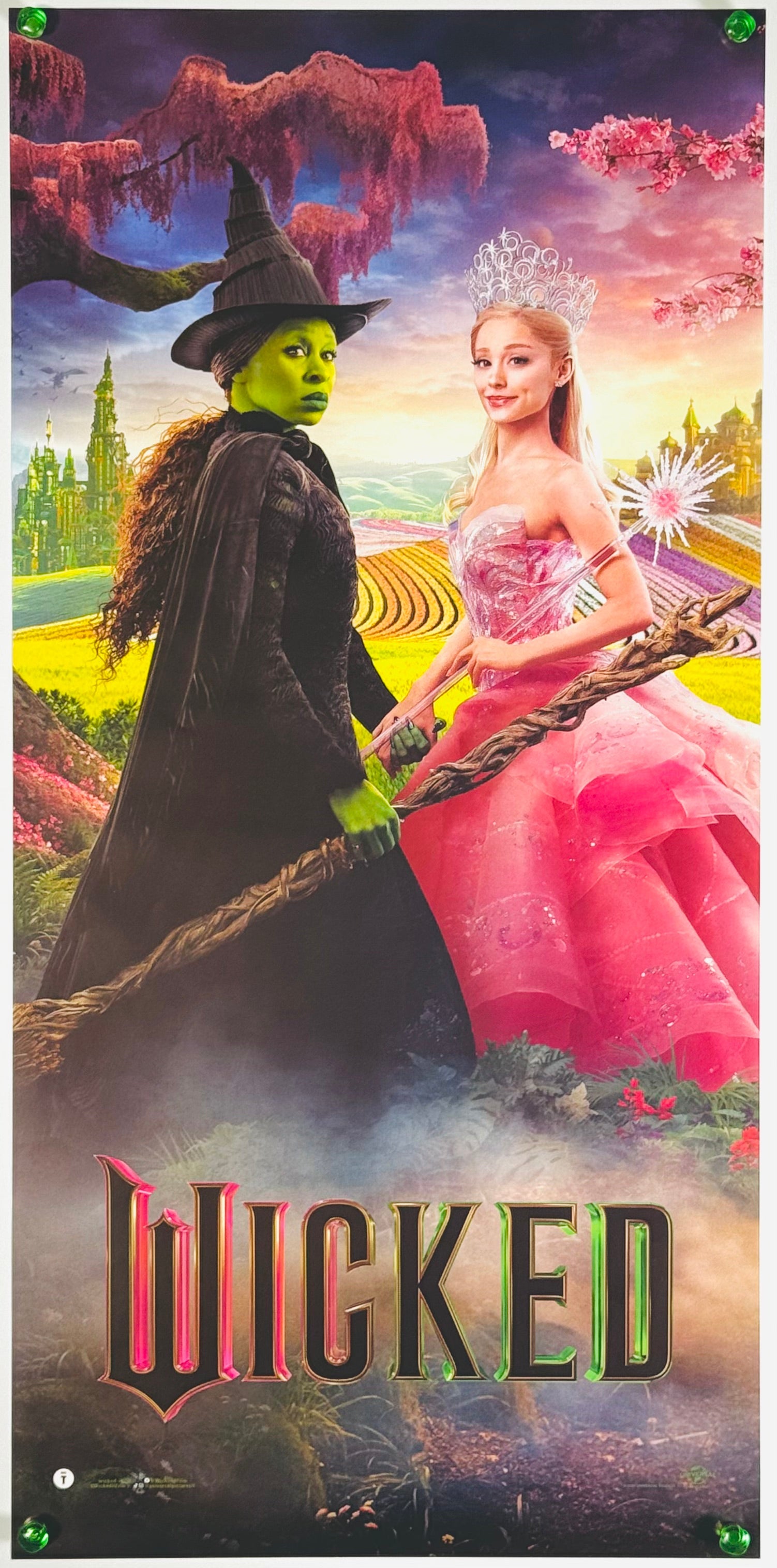 ウィキッド ふたりの魔女　B2ポスター 第97回アカデミー賞®美術賞、衣裳デザイン賞2部門受賞