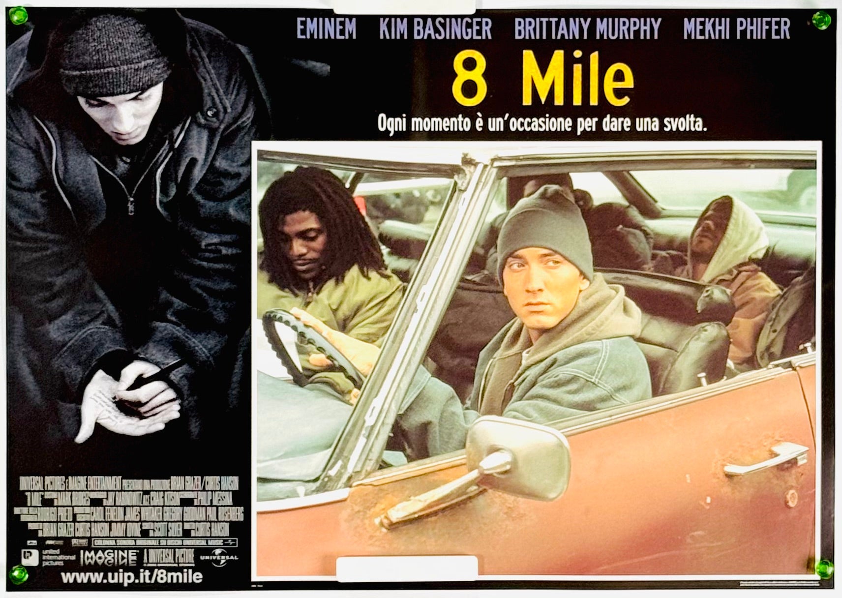 エイトマイル 8mile ポスター EMINEM エミネム B2サイズ 特大 8 Mile