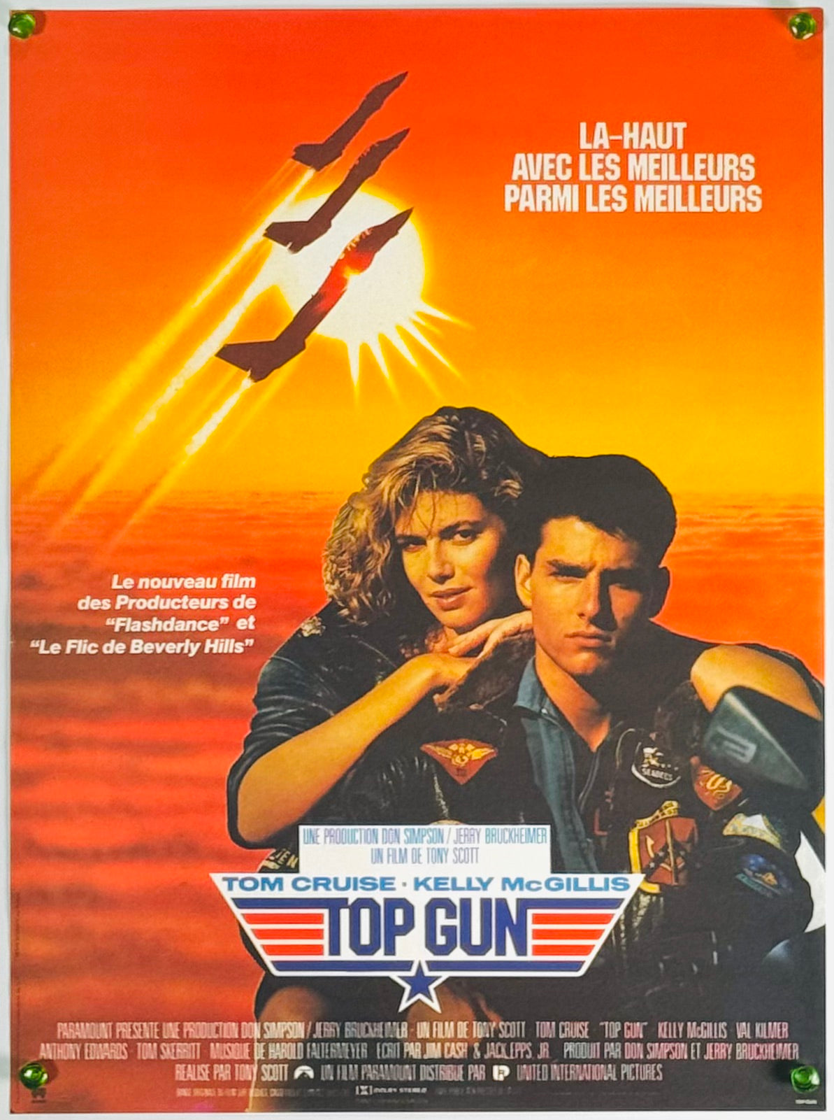 トップガン』 洋画 フランス - 海外版映画ポスター専門店 - – Fine