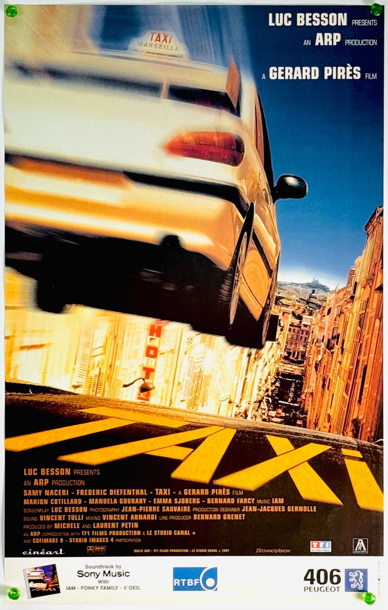 Taxi』 洋画 ベルギー - 海外版映画ポスター専門店 - – Fine select