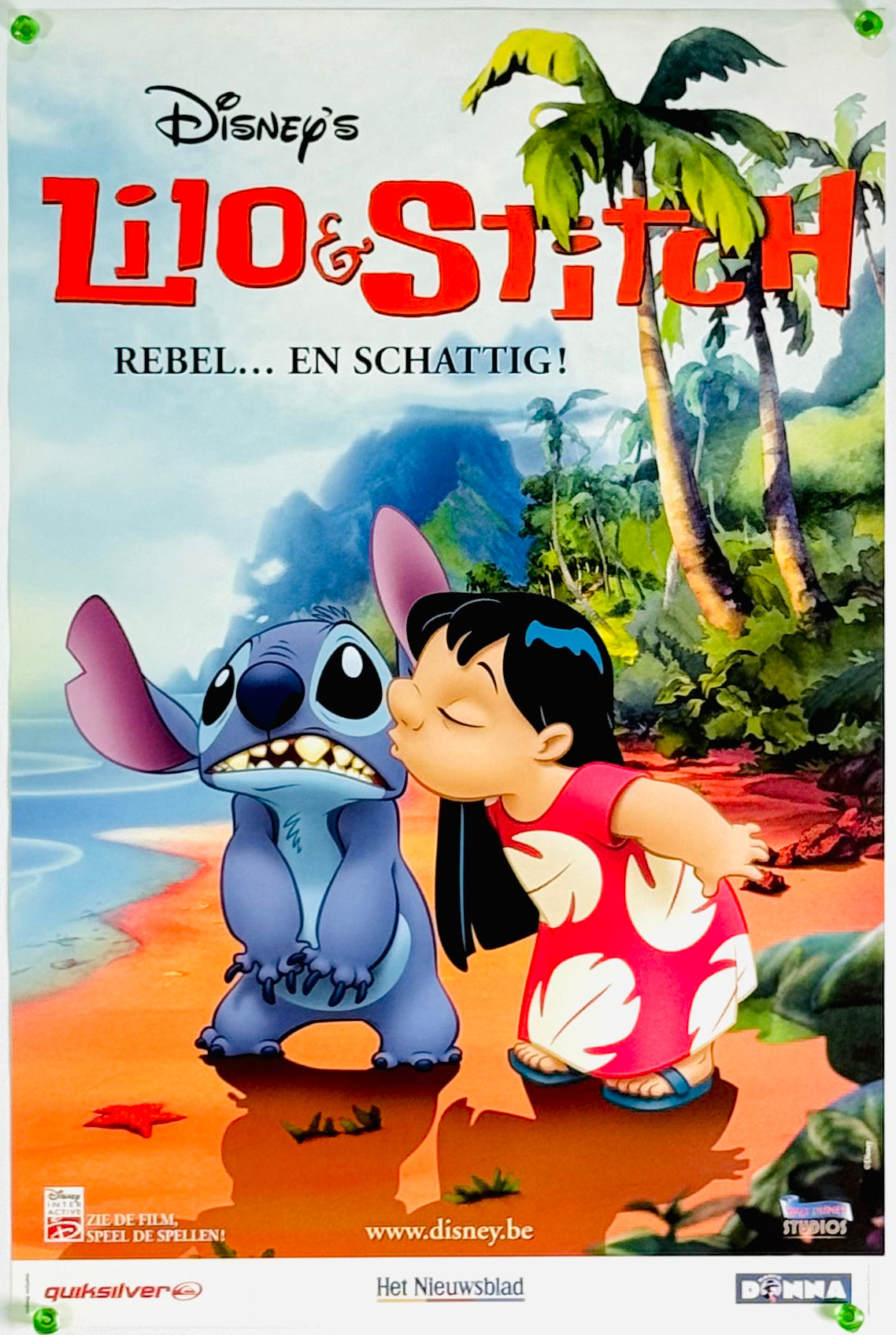 リロ・アンド・スティッチ』 海外アニメ ベルギー - 海外版映画