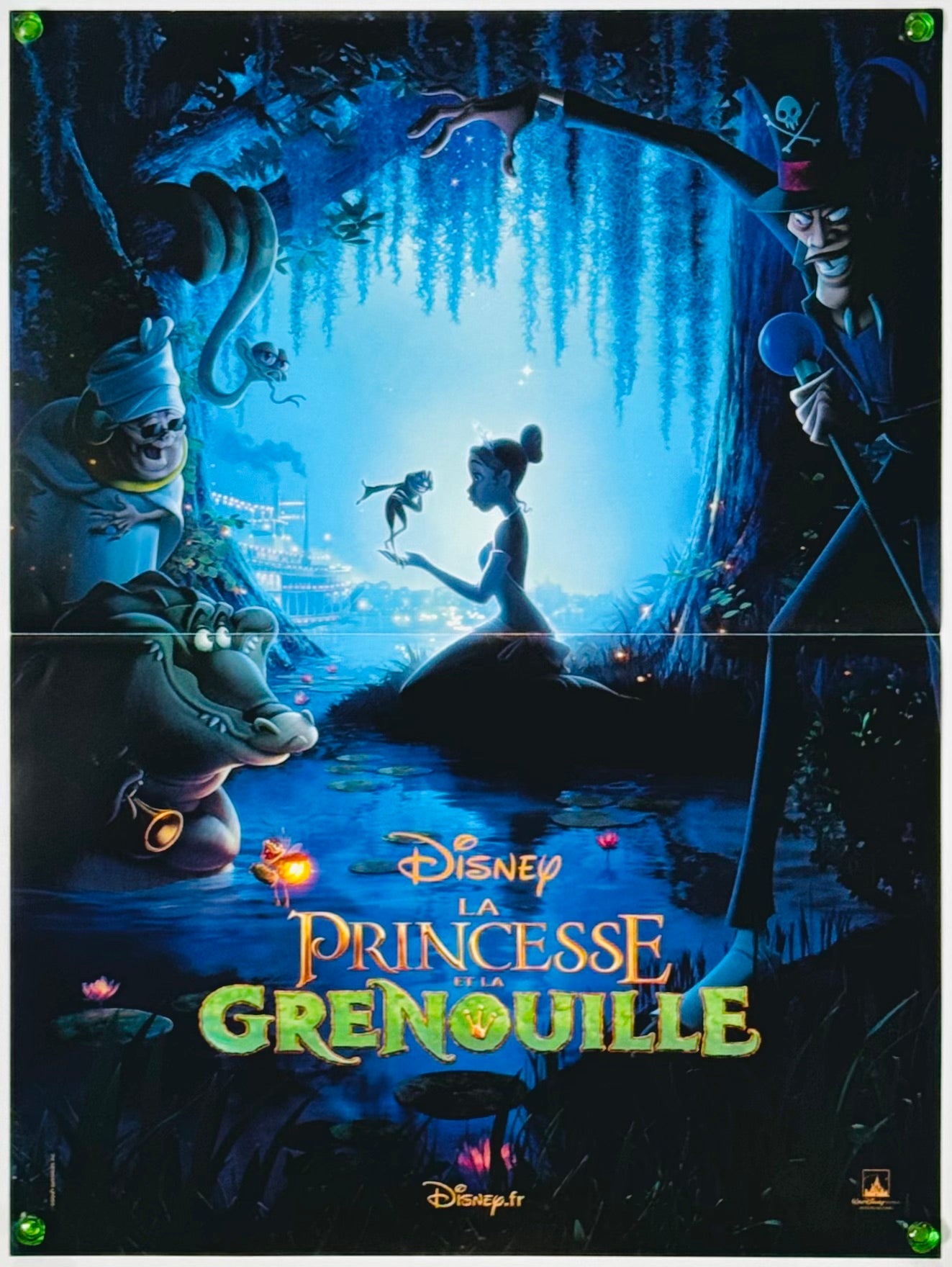 プリンセスと魔法のキス』 海外アニメ フランス - 海外版映画ポスター