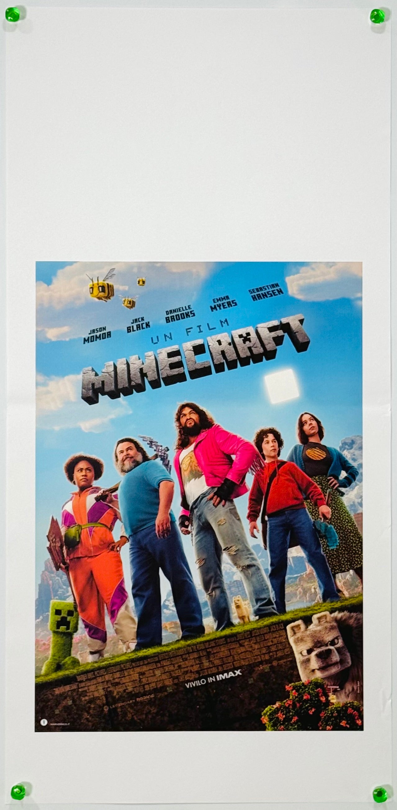 マインクラフト ザ・ムービー』 洋画 イタリア - 海外版映画ポスター 