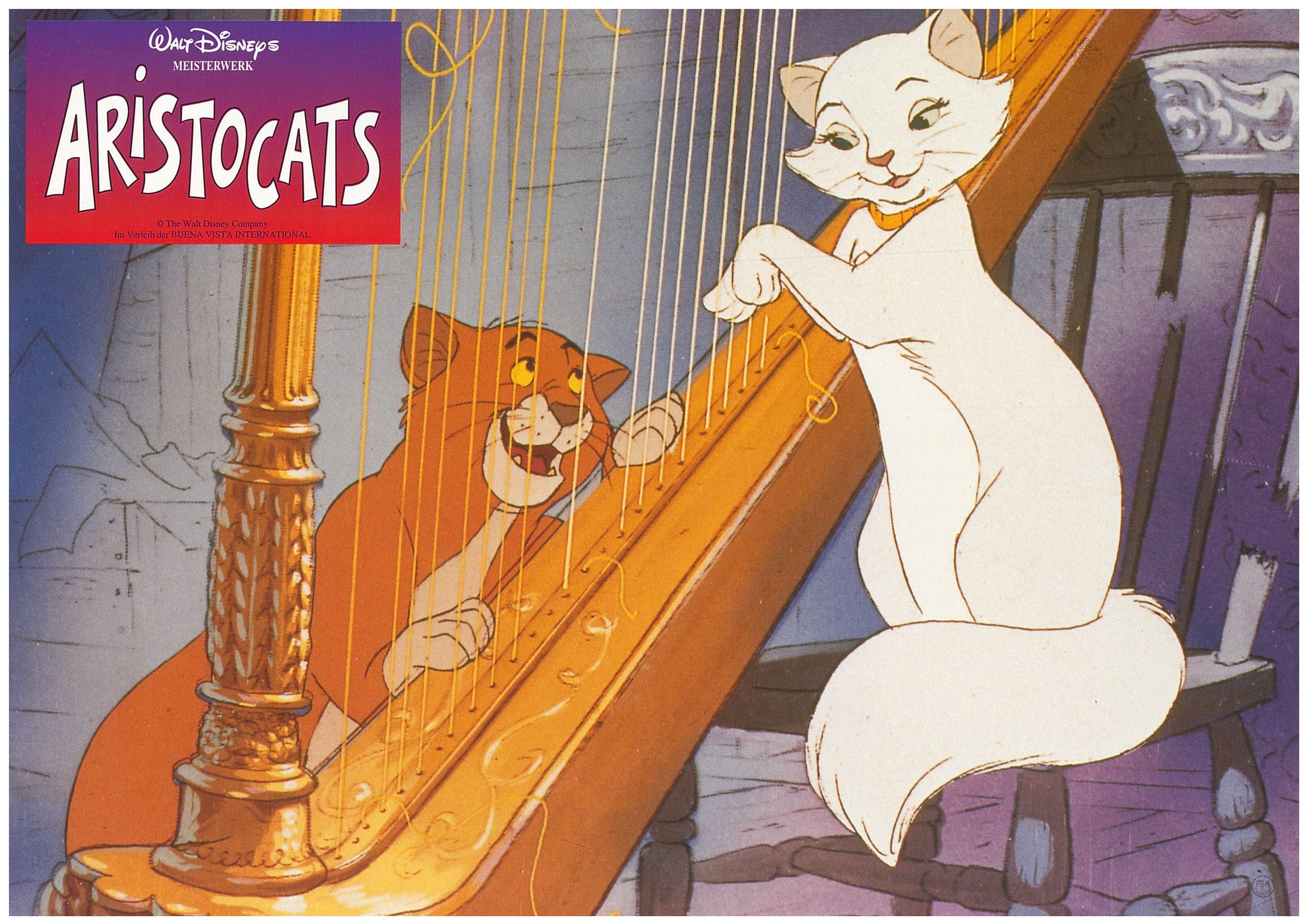 おしゃれキャット』 海外アニメ ドイツ - 海外版映画ポスター専門店