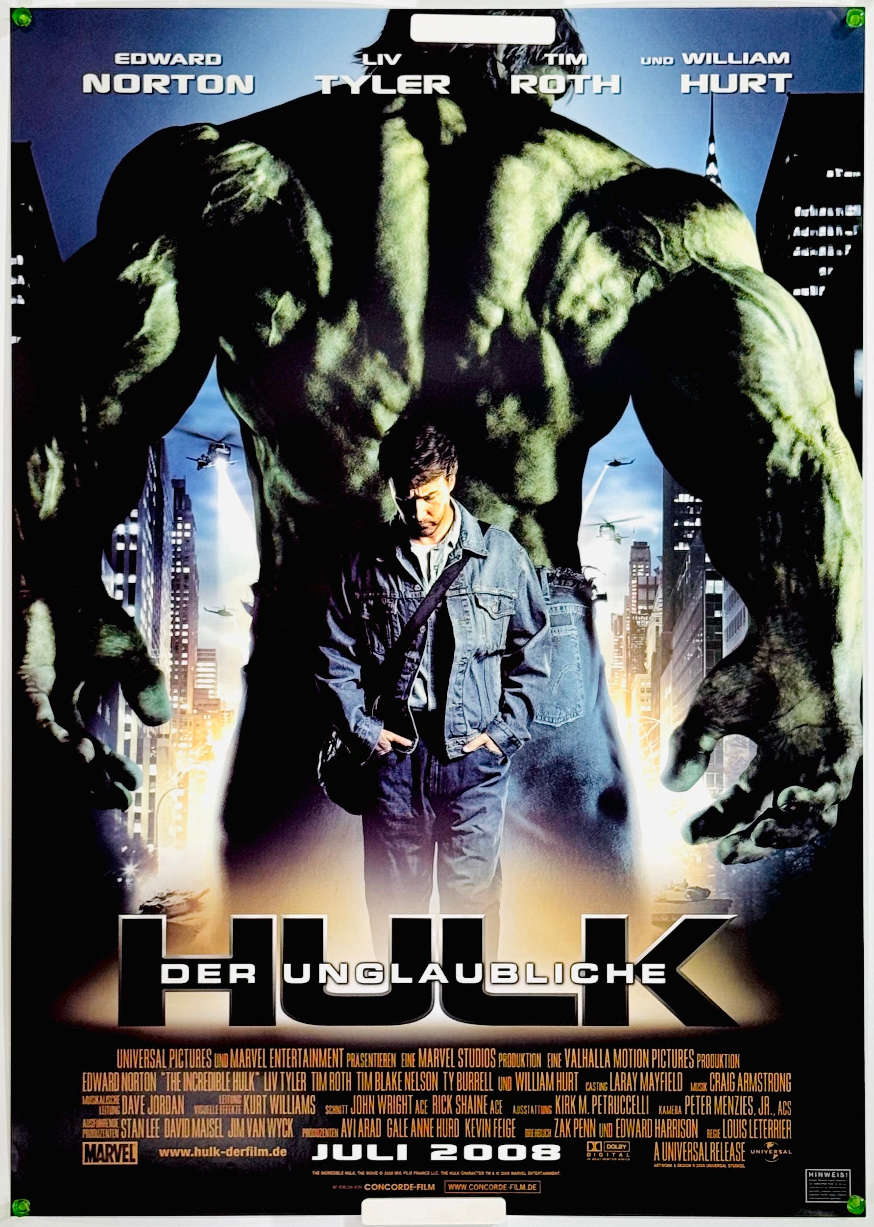 映画『インクレディブル・ハルク』のパンフレット インクレディブルハルク 映画 パンフレット 当時物 THE