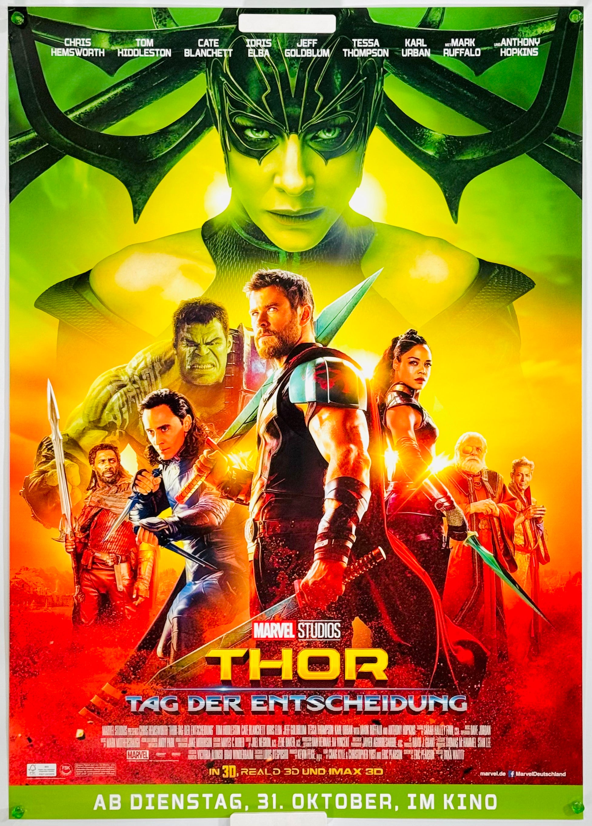 マイティ・ソー バトルロイヤル』 洋画 ドイツ - 海外版映画ポスター