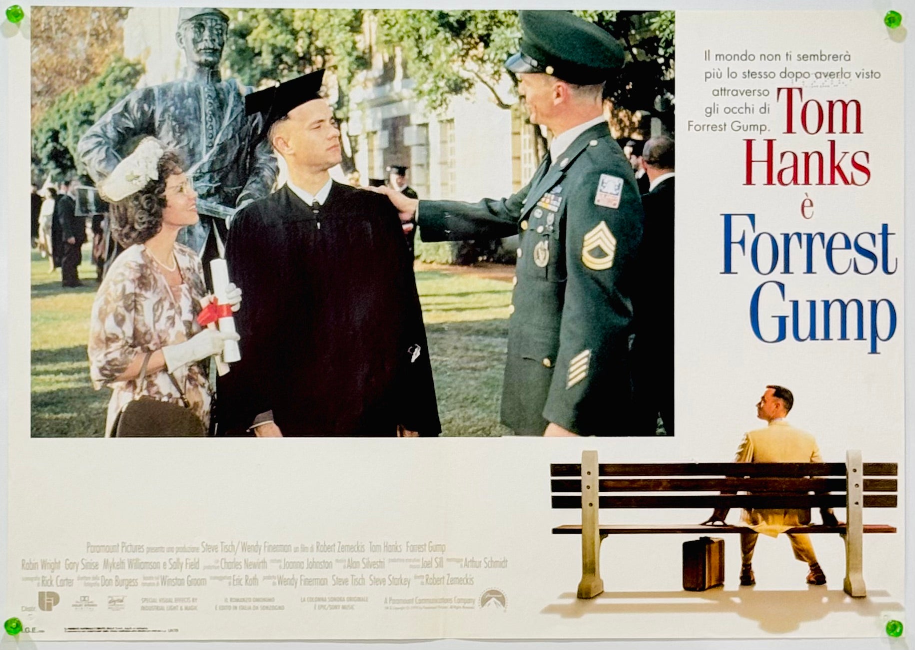 フォレスト・ガンプ/一期一会』 洋画 イタリア - 海外版映画ポスター