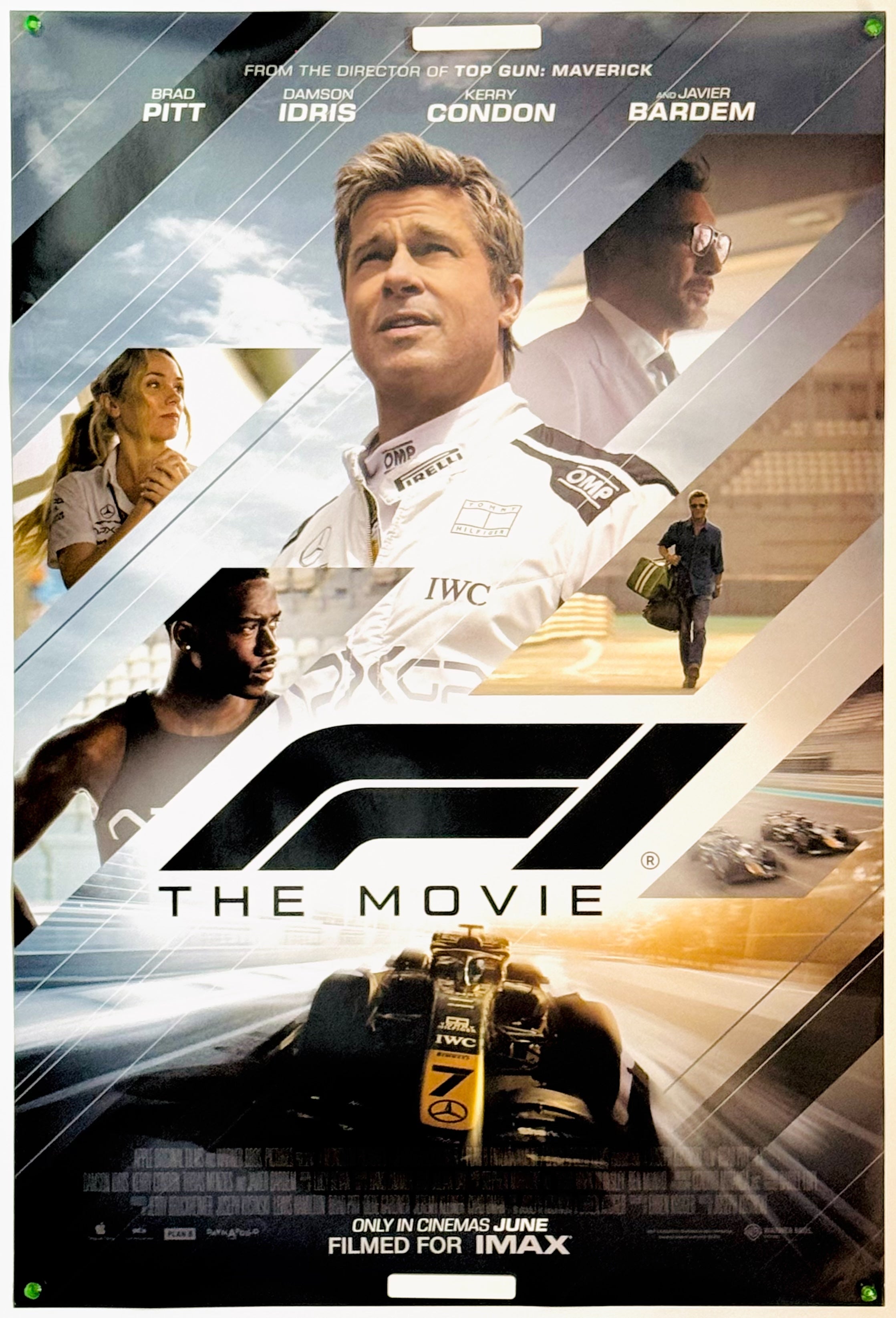 *非販売品*映画館用両面印刷ポスターINTL版:エフワン F1 IMAXver. F1/エフワン』 洋画 アメリカ - 海外版映画ポスター専門店 - – Fine