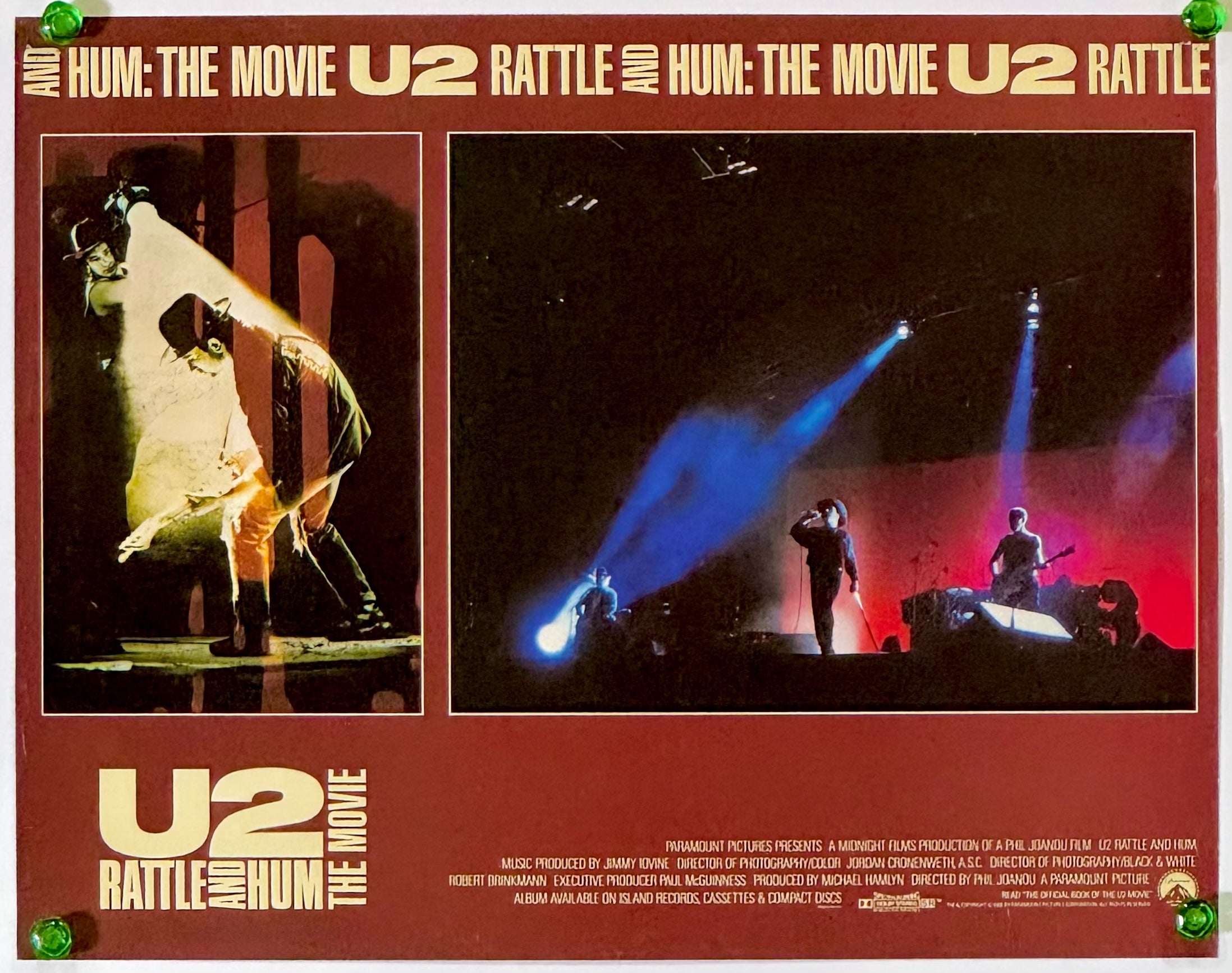 U2ポスター(ポスターのみ) U2/魂の叫び』 洋画 イタリア - 海外版映画ポスター専門店 - – Fine