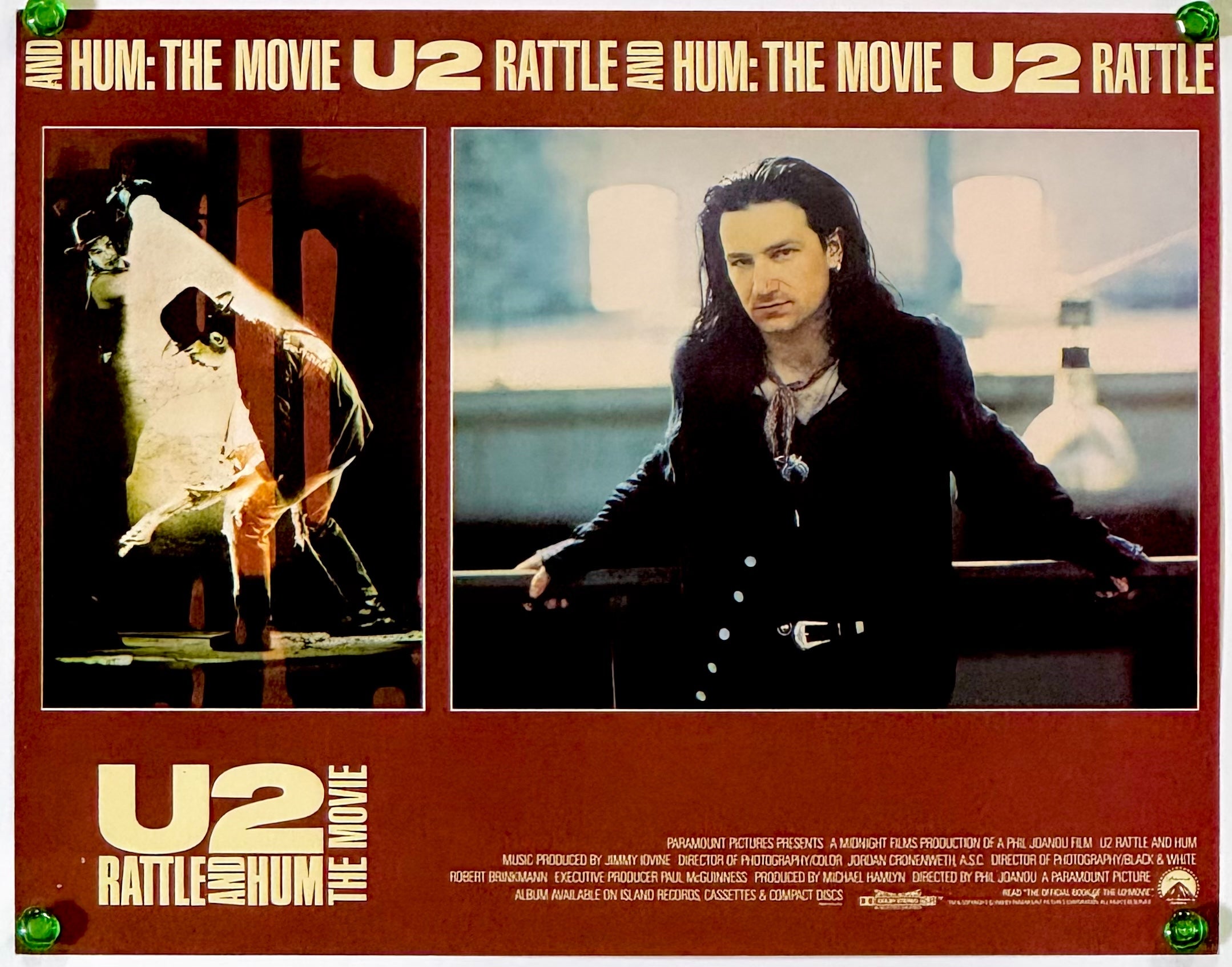 U2ポスター(ポスターのみ) U2/魂の叫び』 映画 ポスター イタリア オリジナル | WOWOW百貨店