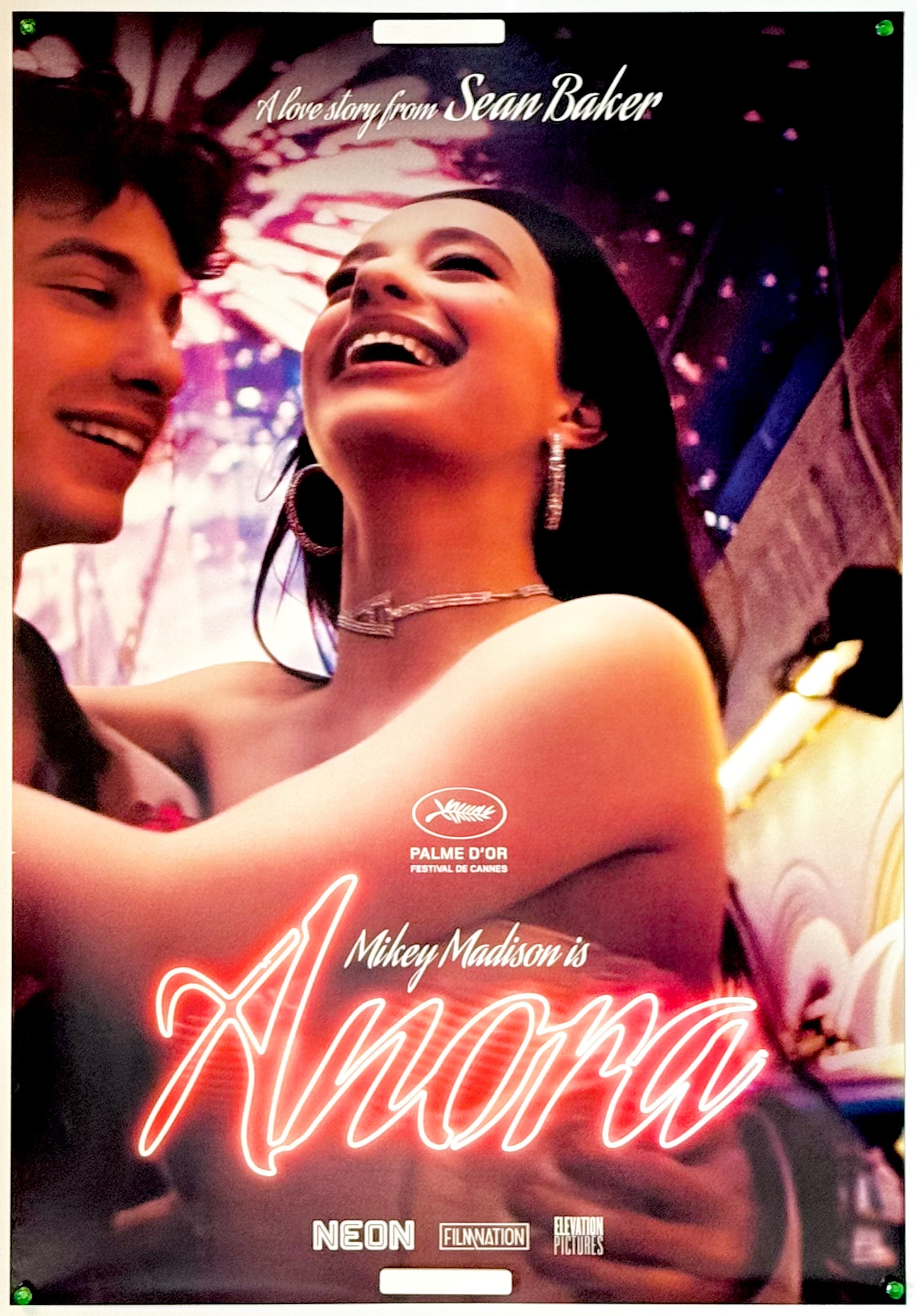 【映画館用両面ポスター】ANORA アノーラ 　アカデミー賞最多5部門受賞！ ANORA アノーラ』 洋画 アメリカ - 海外版映画ポスター専門店 - – Fine