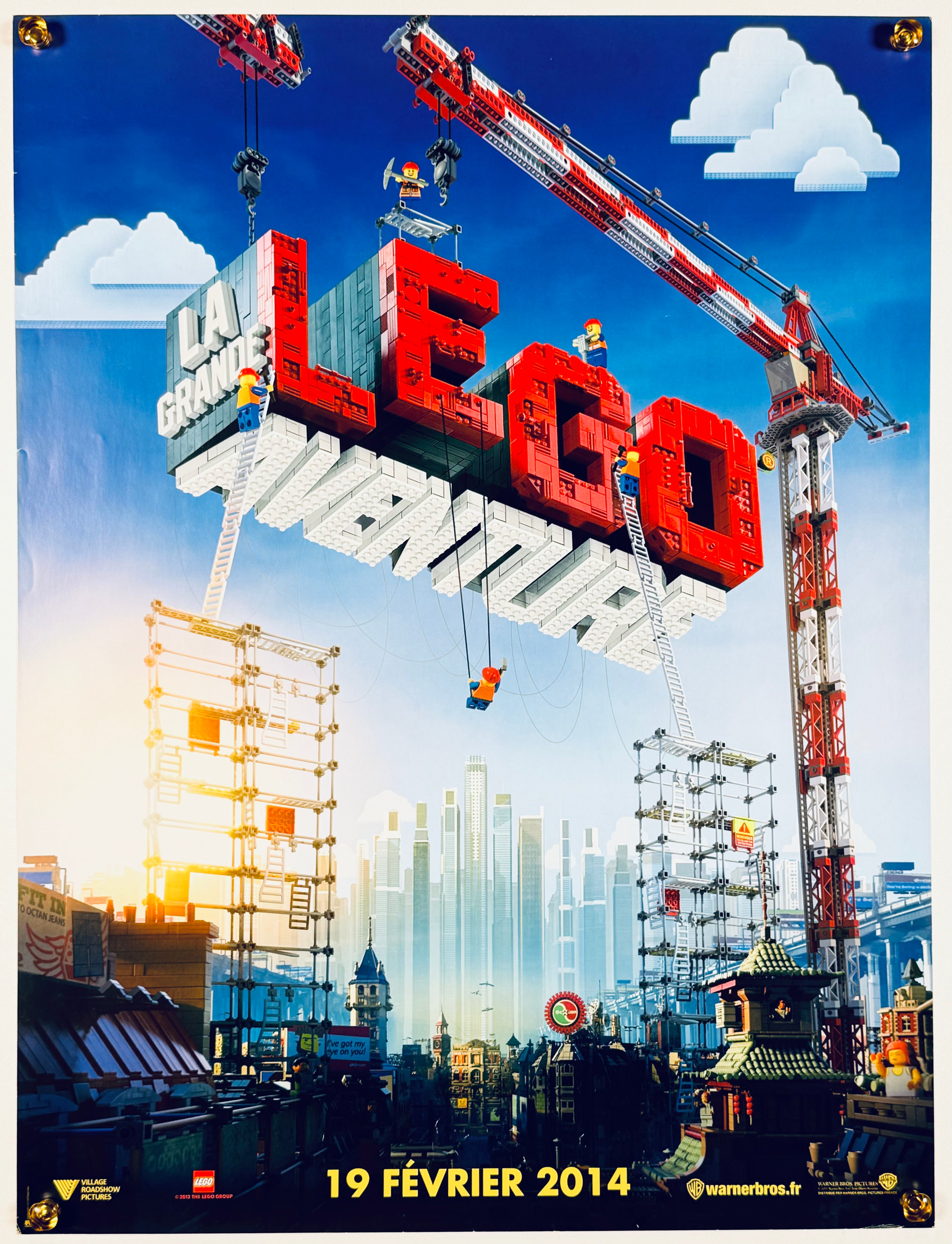 LEGO ムービー』 海外アニメ フランス - 海外版映画ポスター専門店