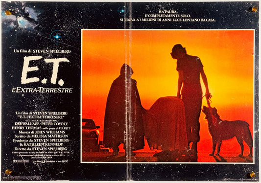 『E.T.』 映画 ポスター イタリア オリジナル [1020]