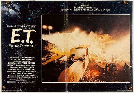 『E.T.』 映画 ポスター イタリア オリジナル [1025]