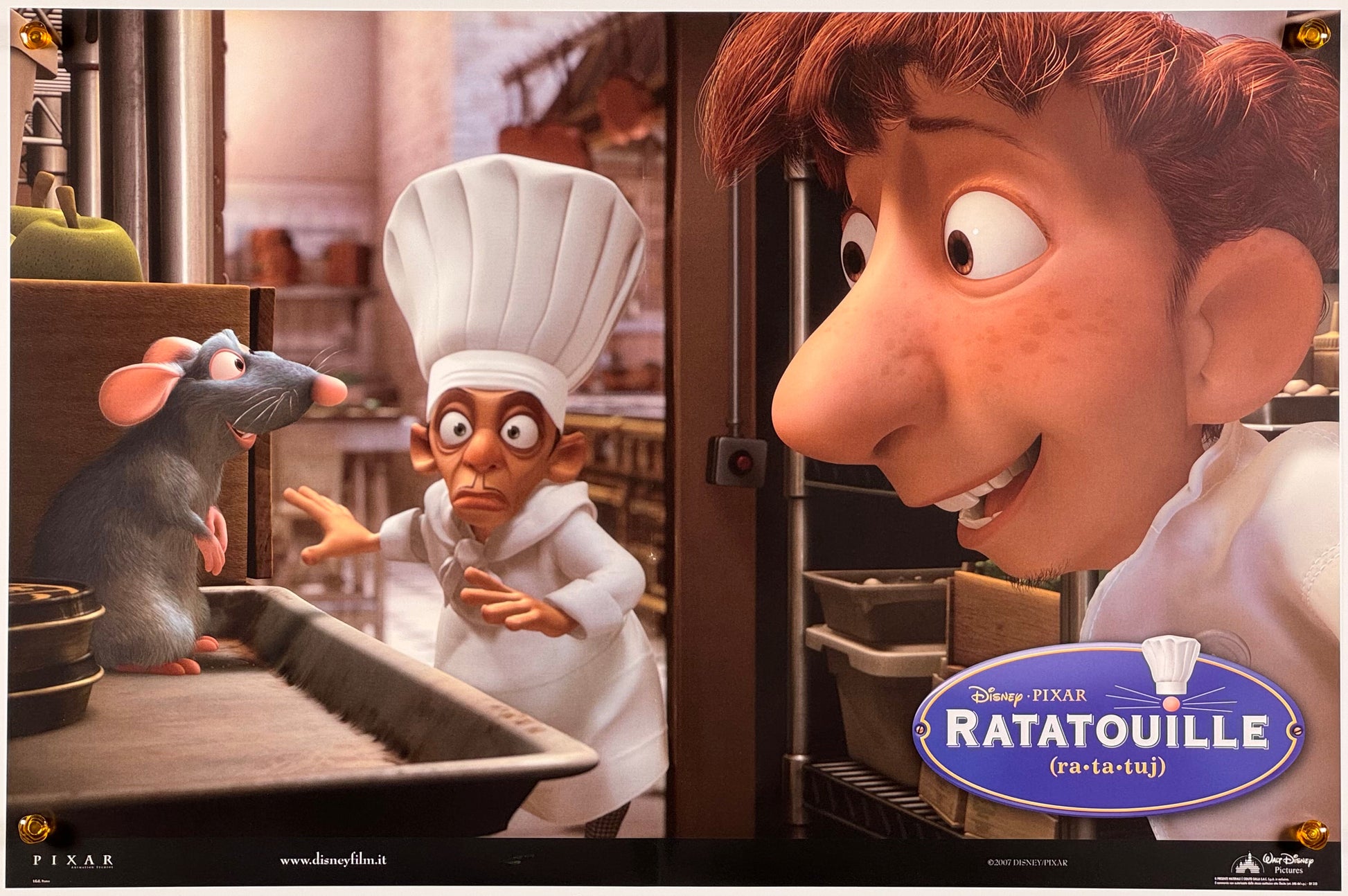 『レミーのおいしいレストラン』 映画 ポスター イタリア オリジナル [1040]