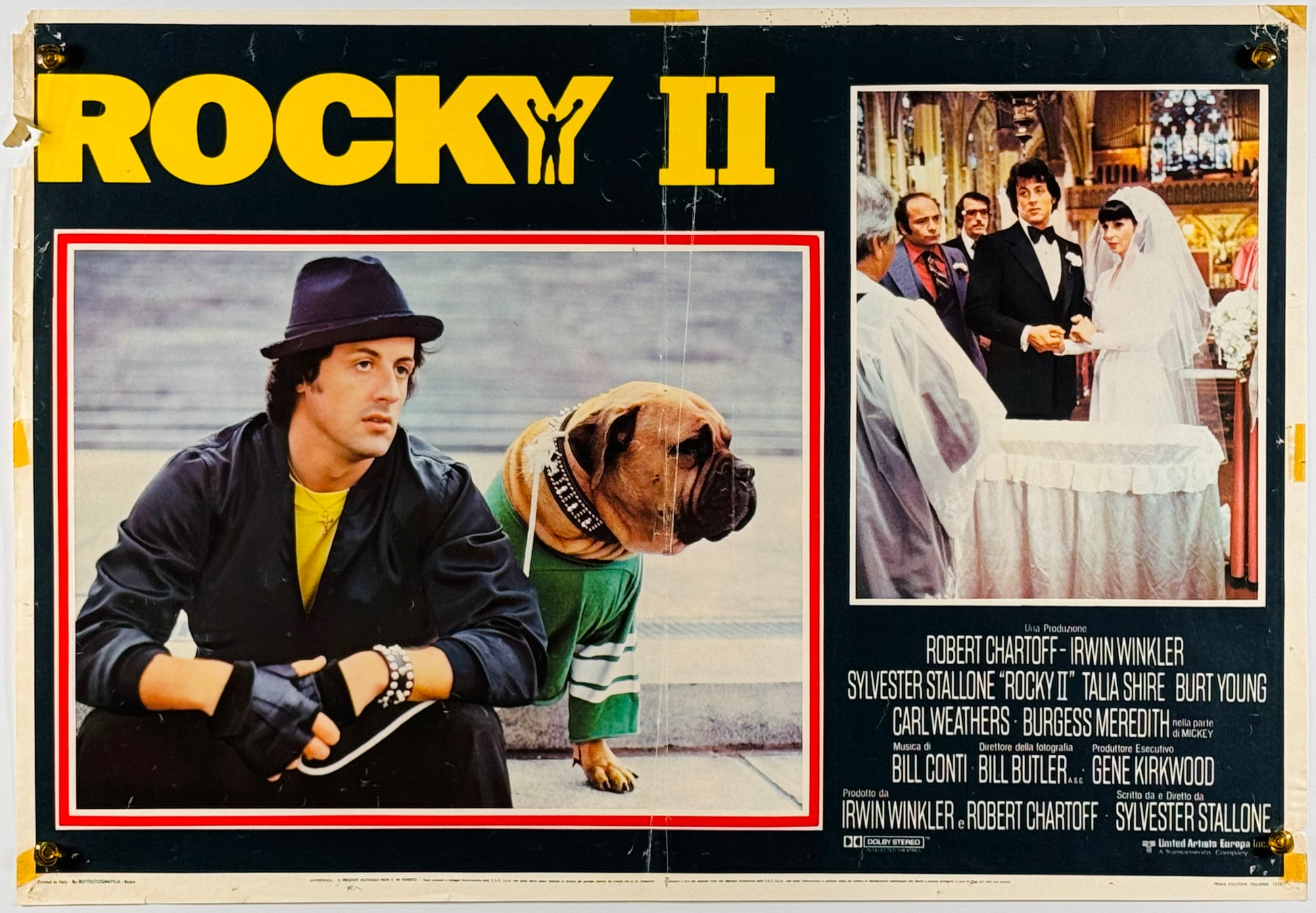 『ロッキー2』 映画 ポスター イタリア オリジナル [1078]