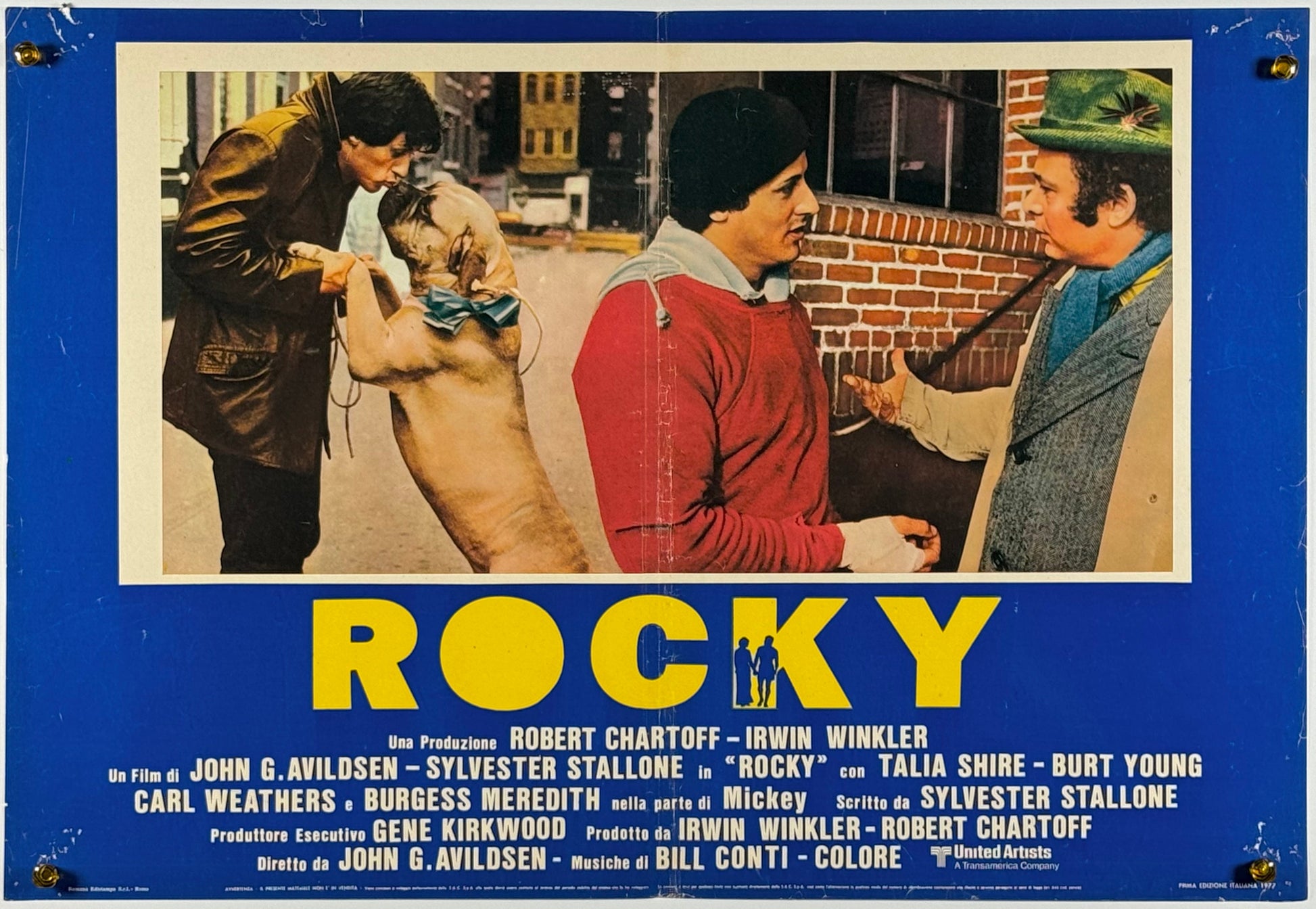 『ロッキー』 映画 ポスター イタリア オリジナル [1080]