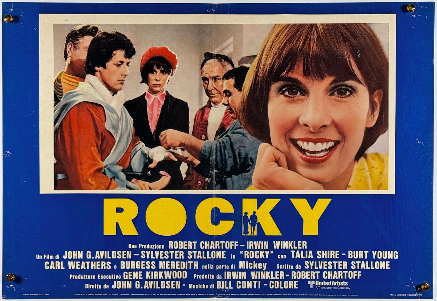 『ロッキー』 映画 ポスター イタリア オリジナル [1081]