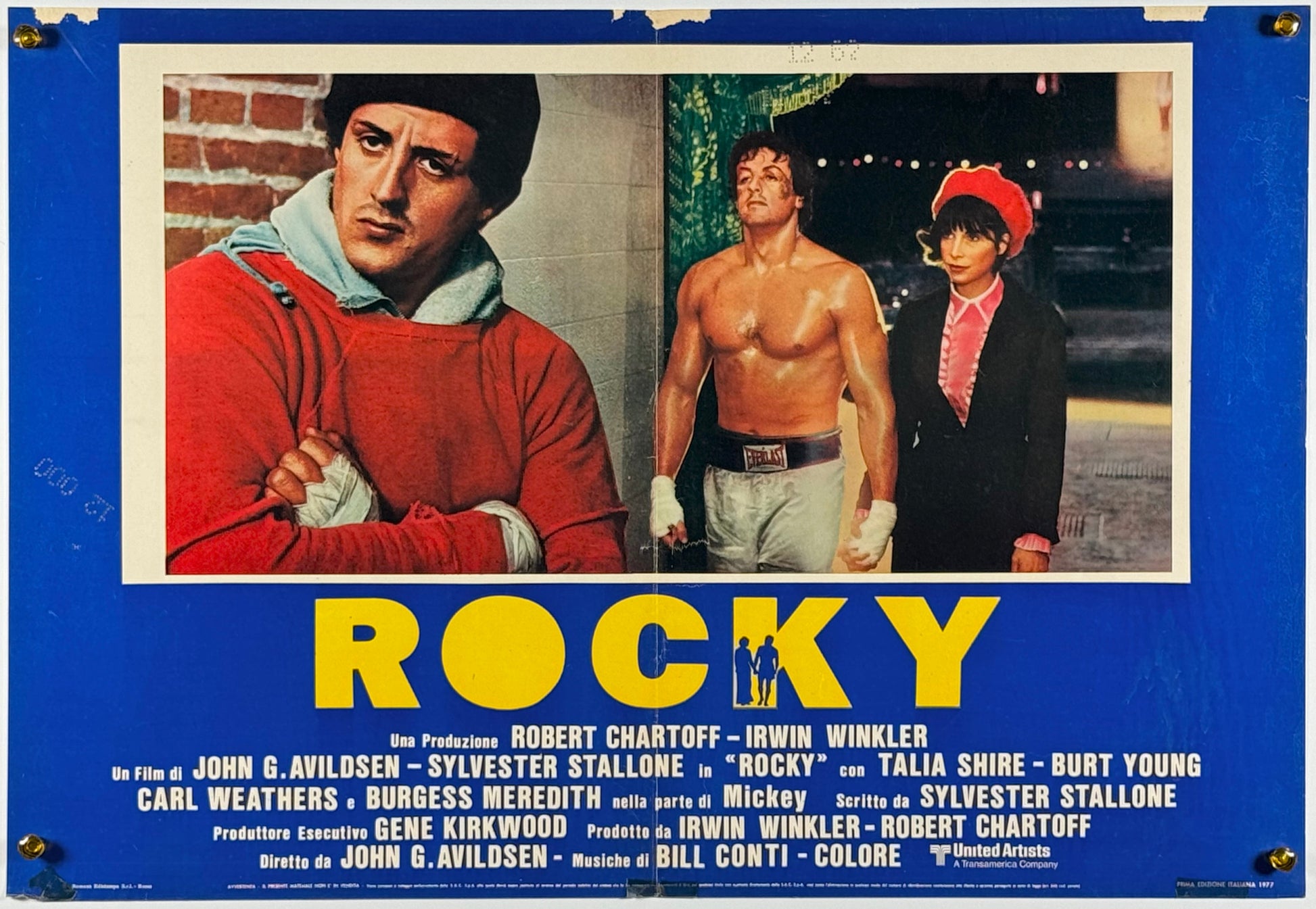 『ロッキー』 映画 ポスター イタリア オリジナル [1083]