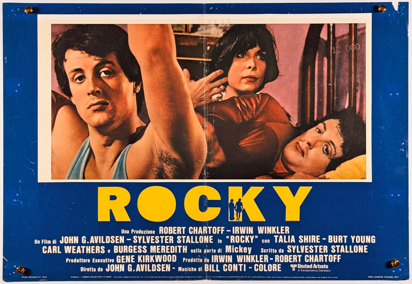 『ロッキー』 映画 ポスター イタリア オリジナル [1084]