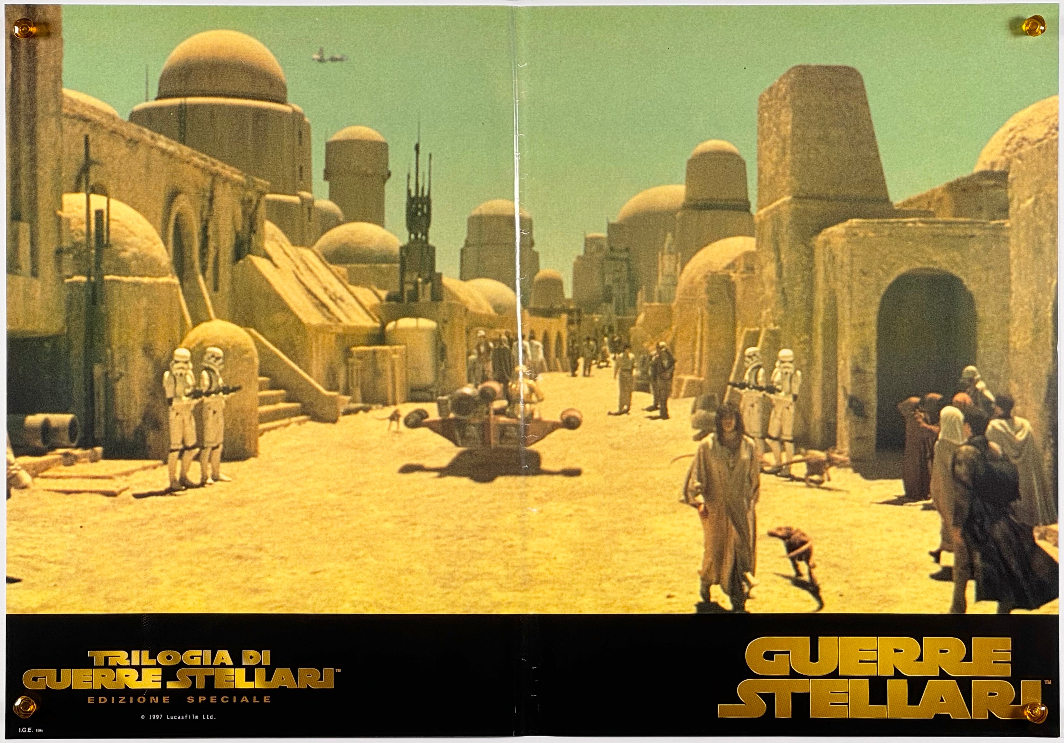 スター・ウォーズ特別編・【エピソード4/新たなる希望】オリジナルポスター スター・ウォーズ エピソード4/新たなる希望』 洋画 イタリア - 海外版
