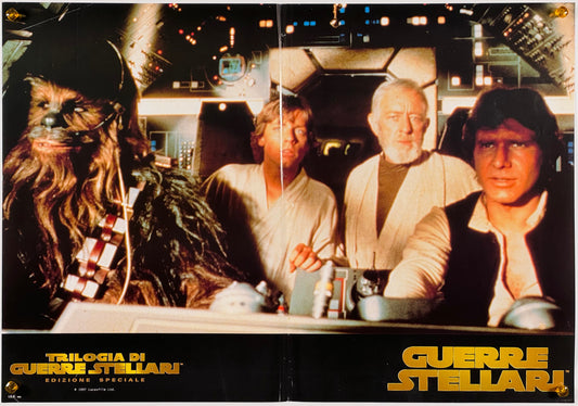 『スター・ウォーズ エピソード4/新たなる希望』 映画 ポスター イタリア オリジナル [1096]