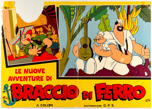 『ポパイ Le nuove avventure di Braccio di Ferro』 映画 ポスター イタリア オリジナル [1106]