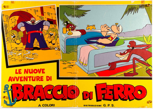 『ポパイ Le nuove avventure di Braccio di Ferro』 映画 ポスター イタリア オリジナル [1107]