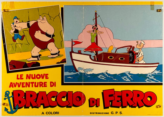 『ポパイ Le nuove avventure di Braccio di Ferro』 映画 ポスター イタリア オリジナル [1108]